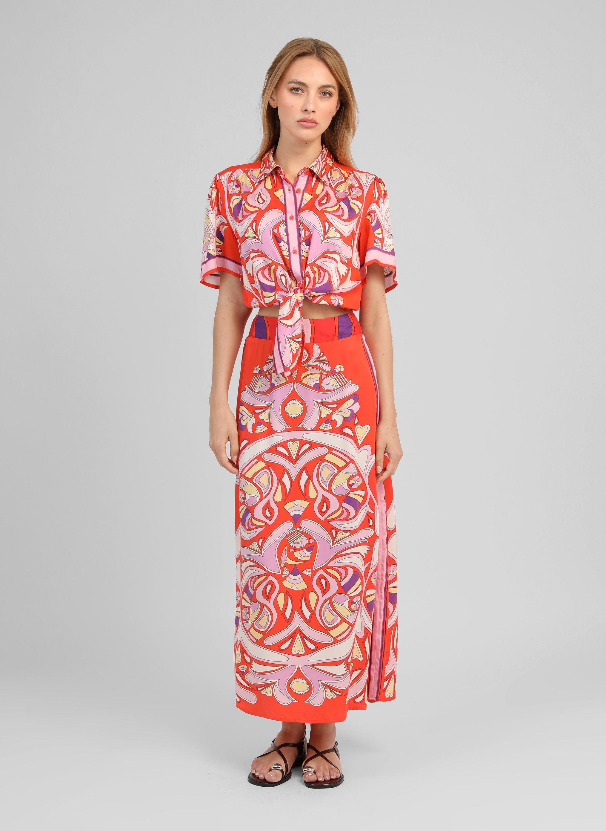 CHEMISE SUZALIA astola piment