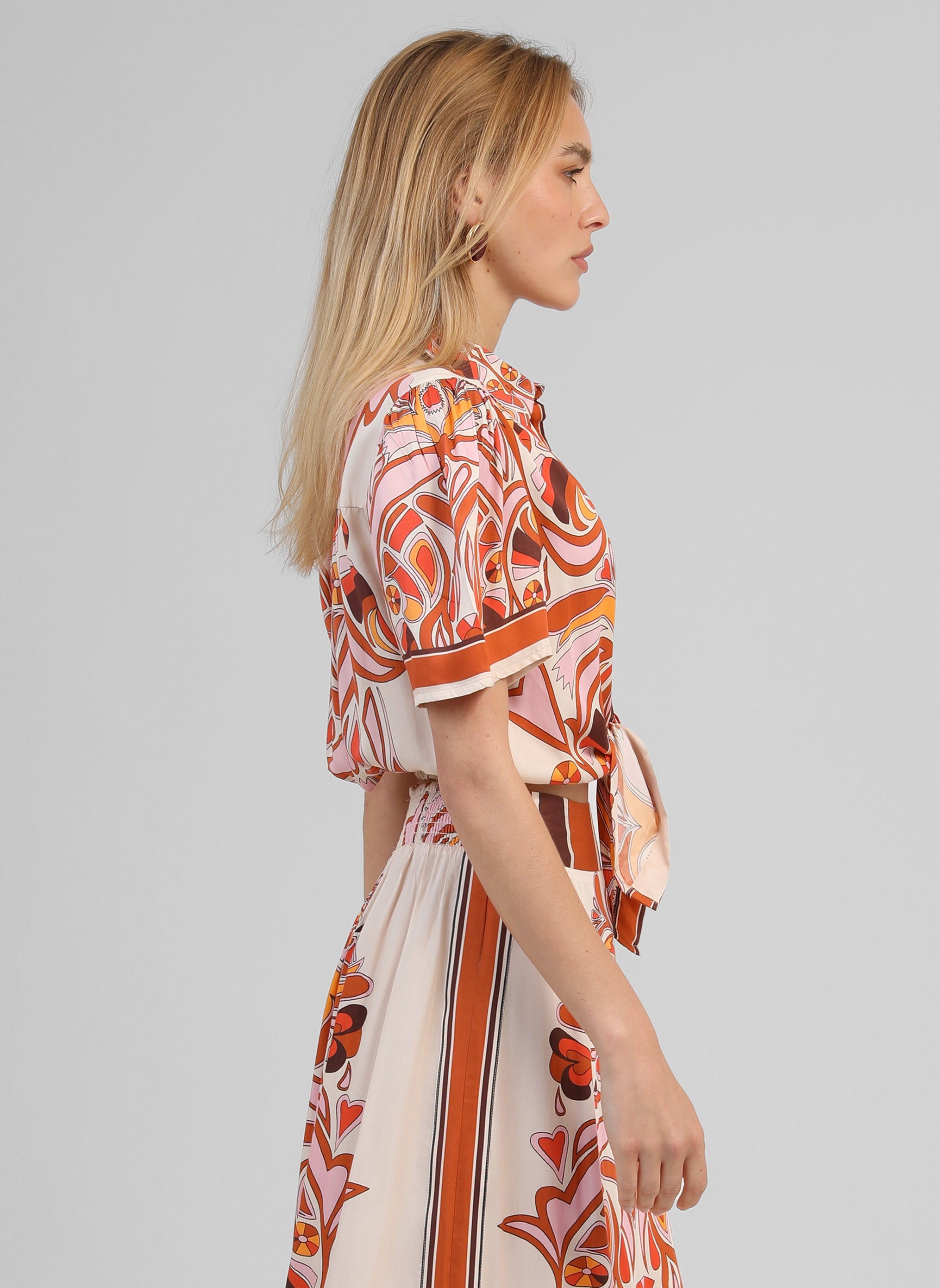 CHEMISE SUZALIA venicia caramel