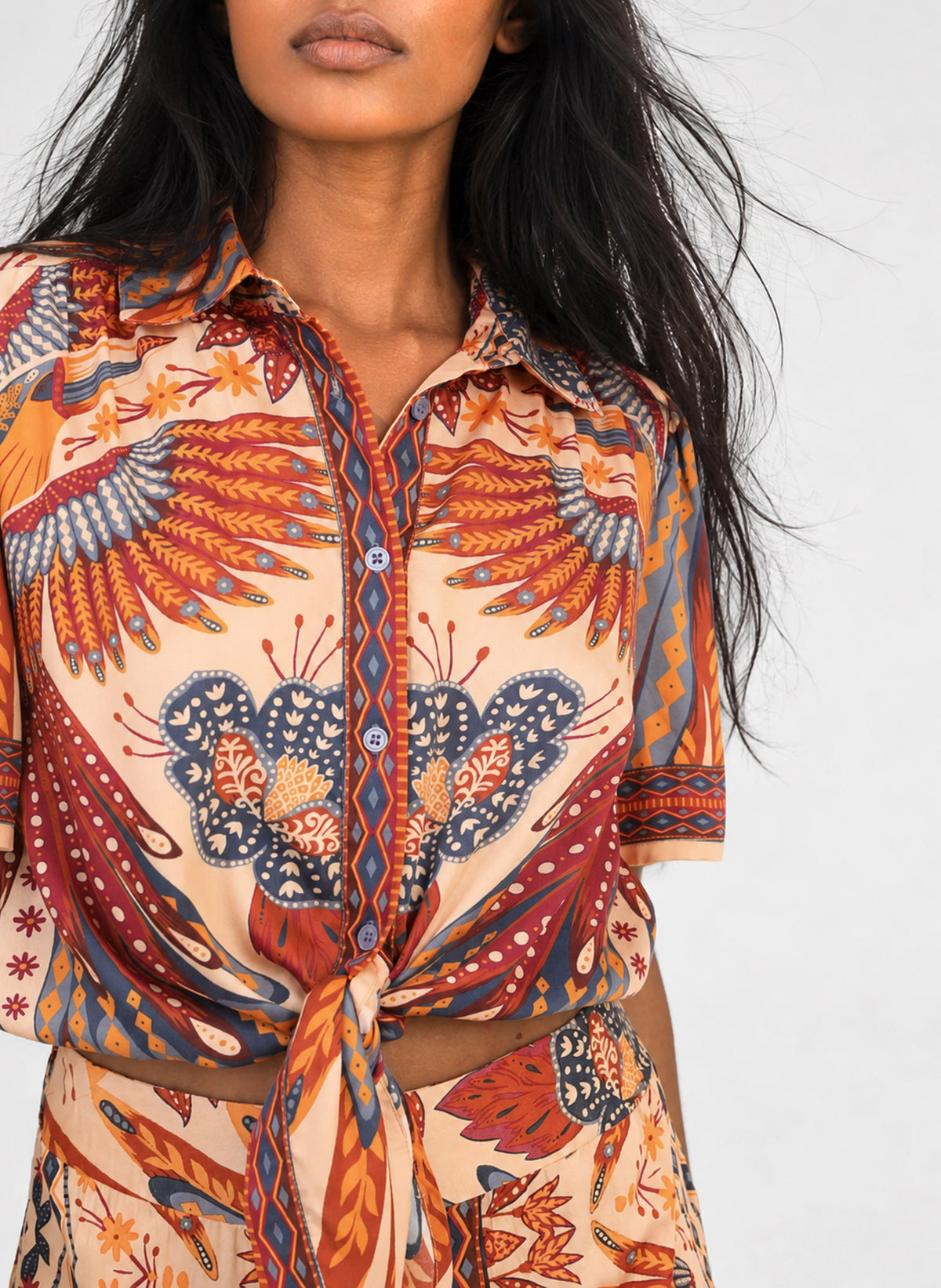 CHEMISE SUZANIE birdize pêche