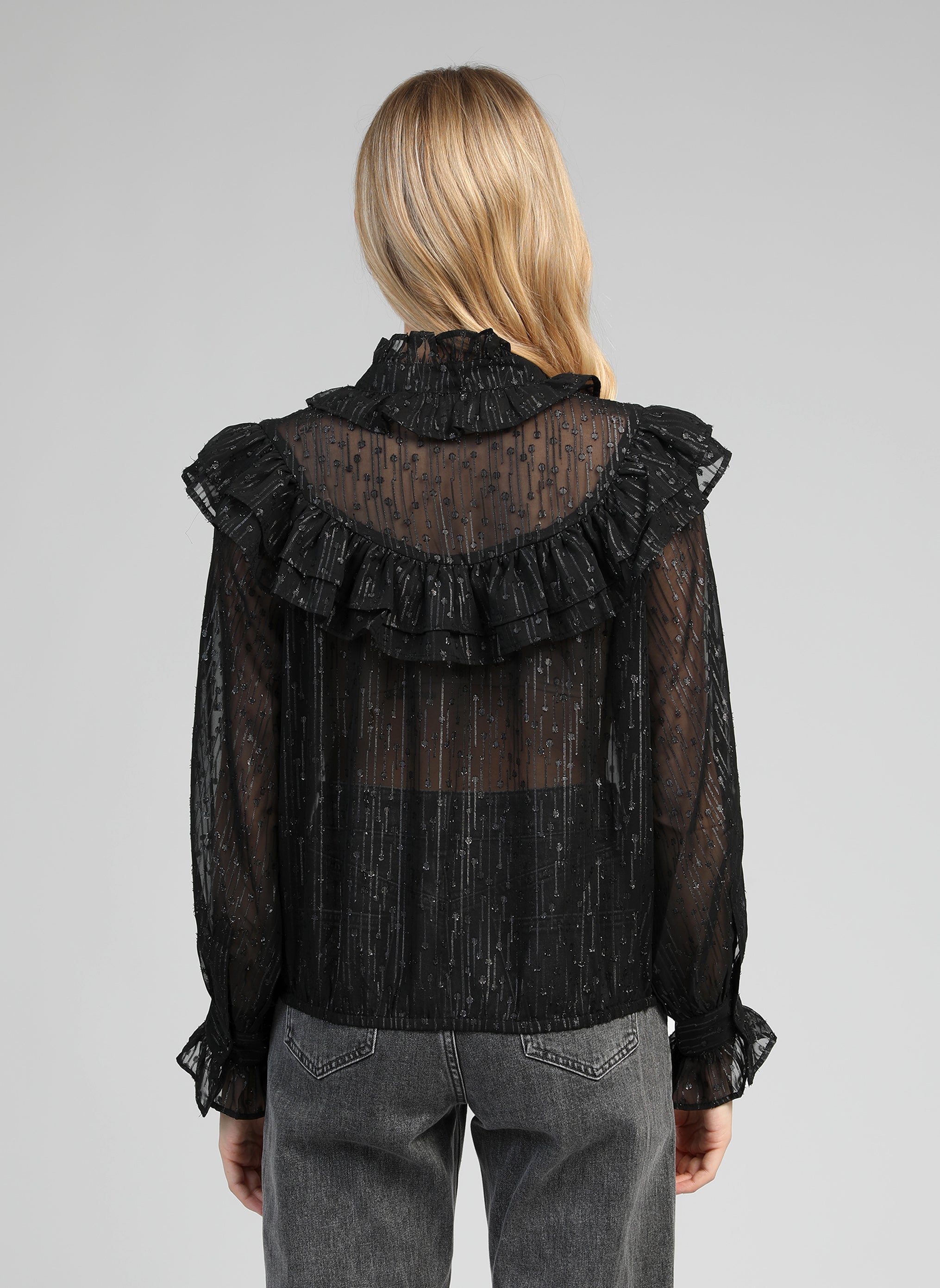 BLOUSE SWINY noir