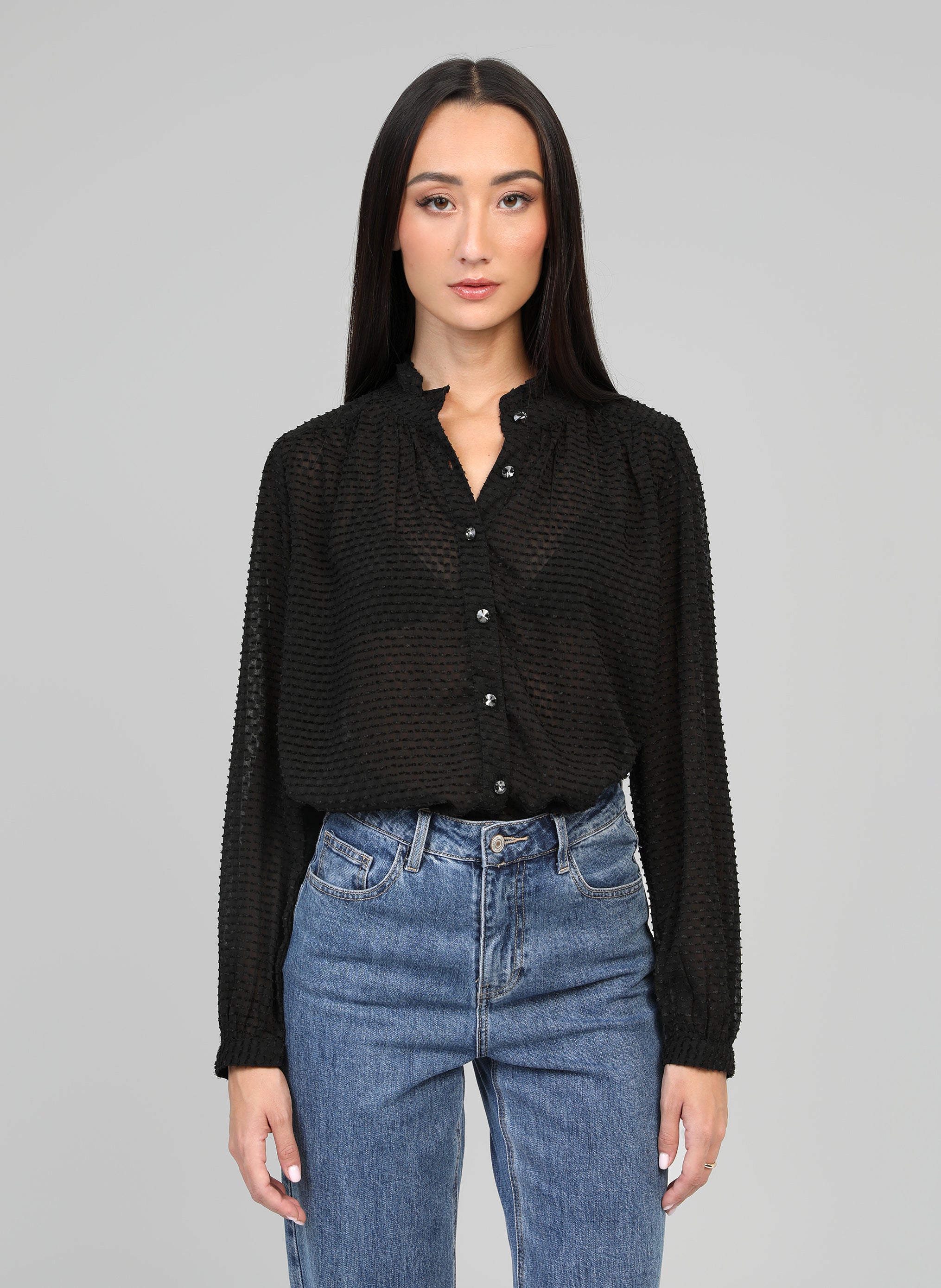 BLOUSE SYGNE noir