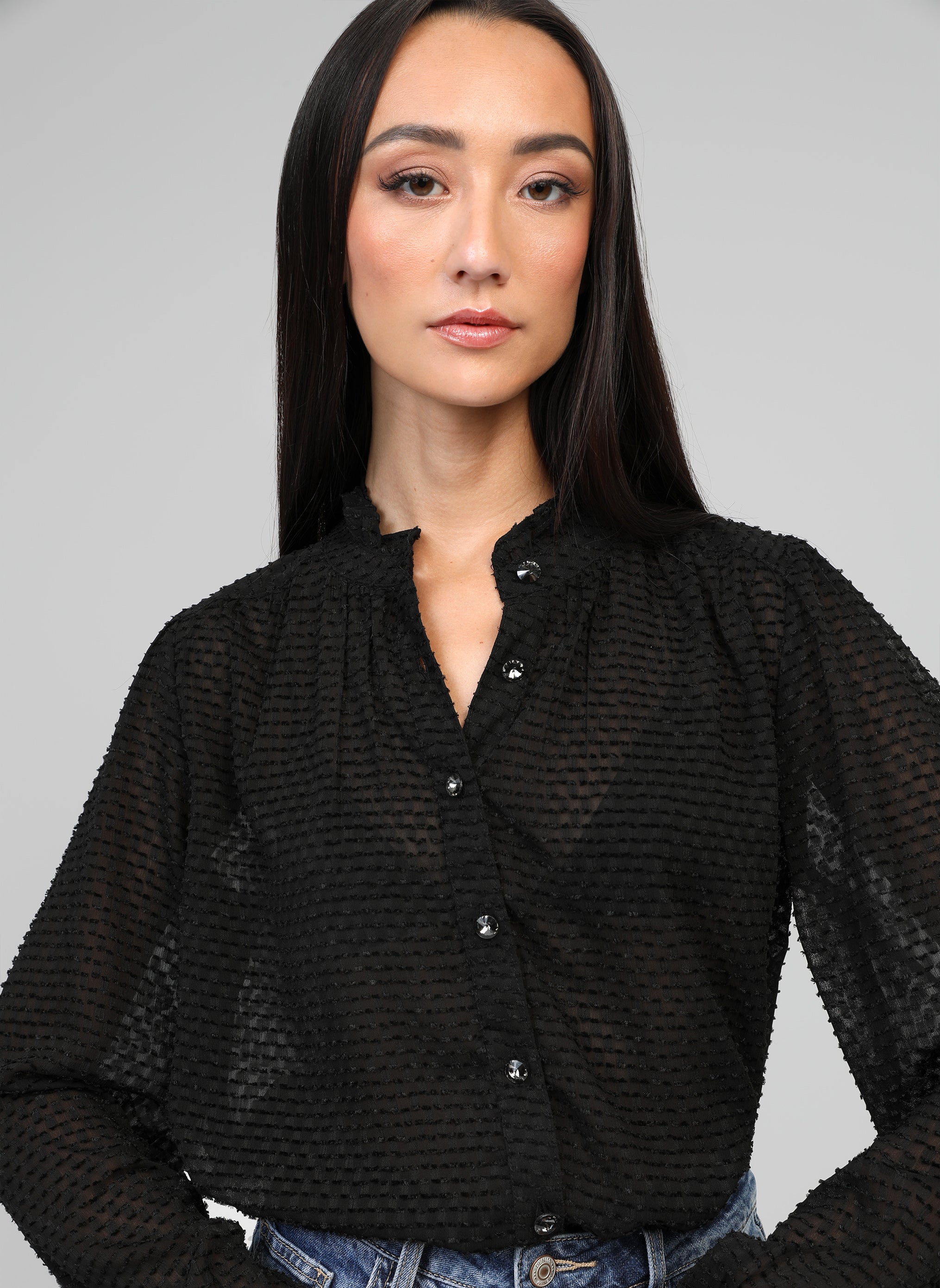 BLOUSE SYGNE noir
