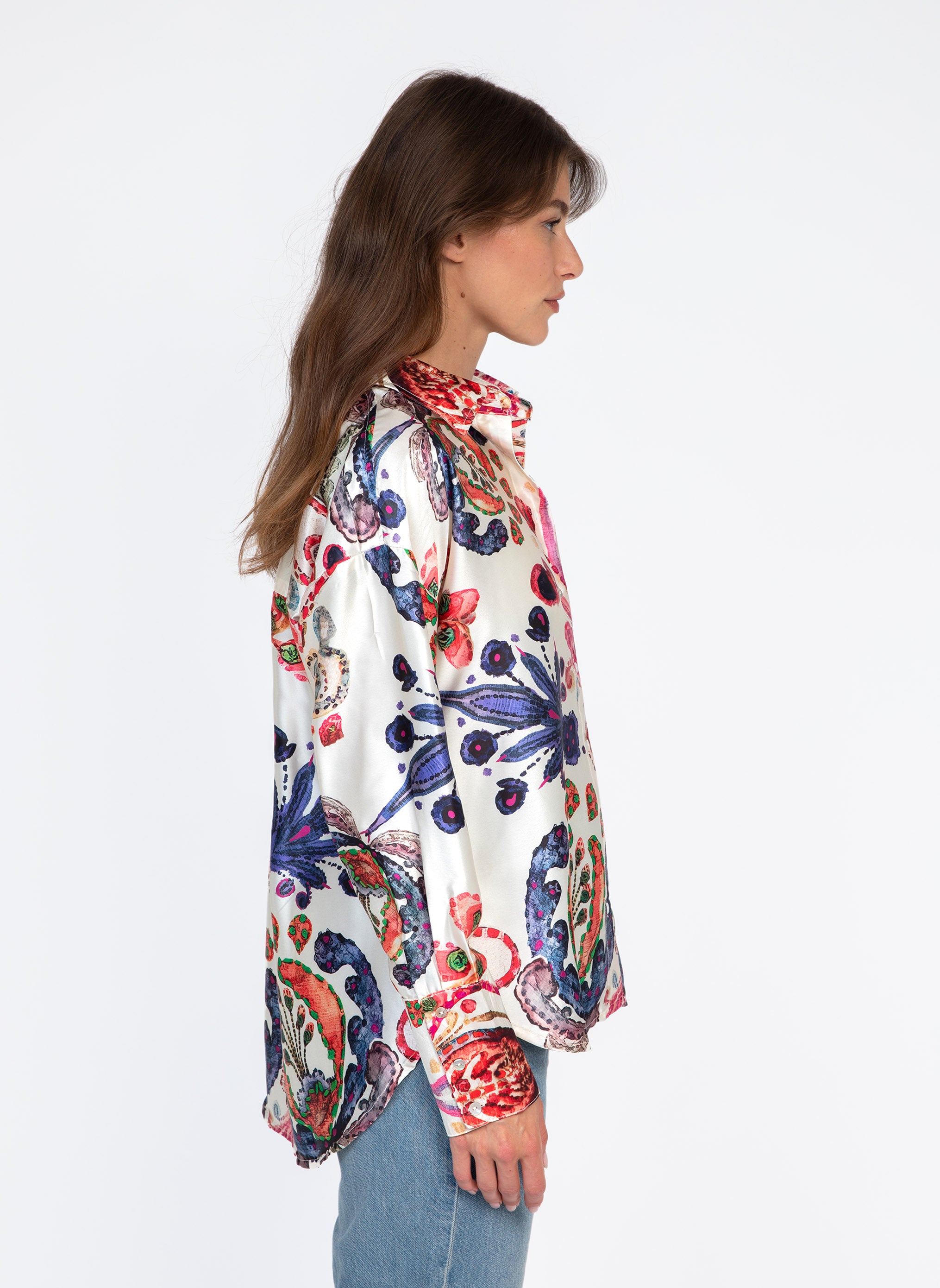 SYLVAIN CHEMISE feijoa ecru