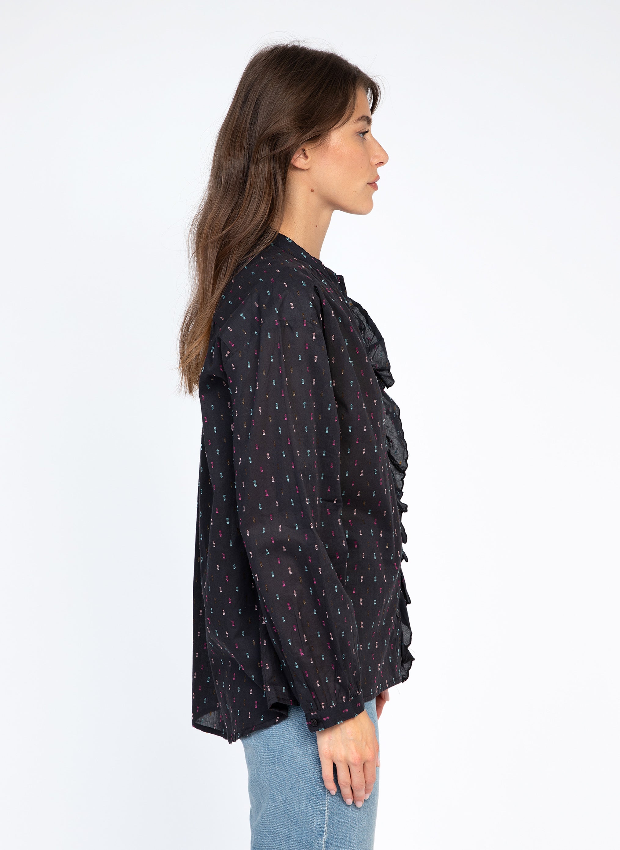 CHEMISE SYLVANA noir