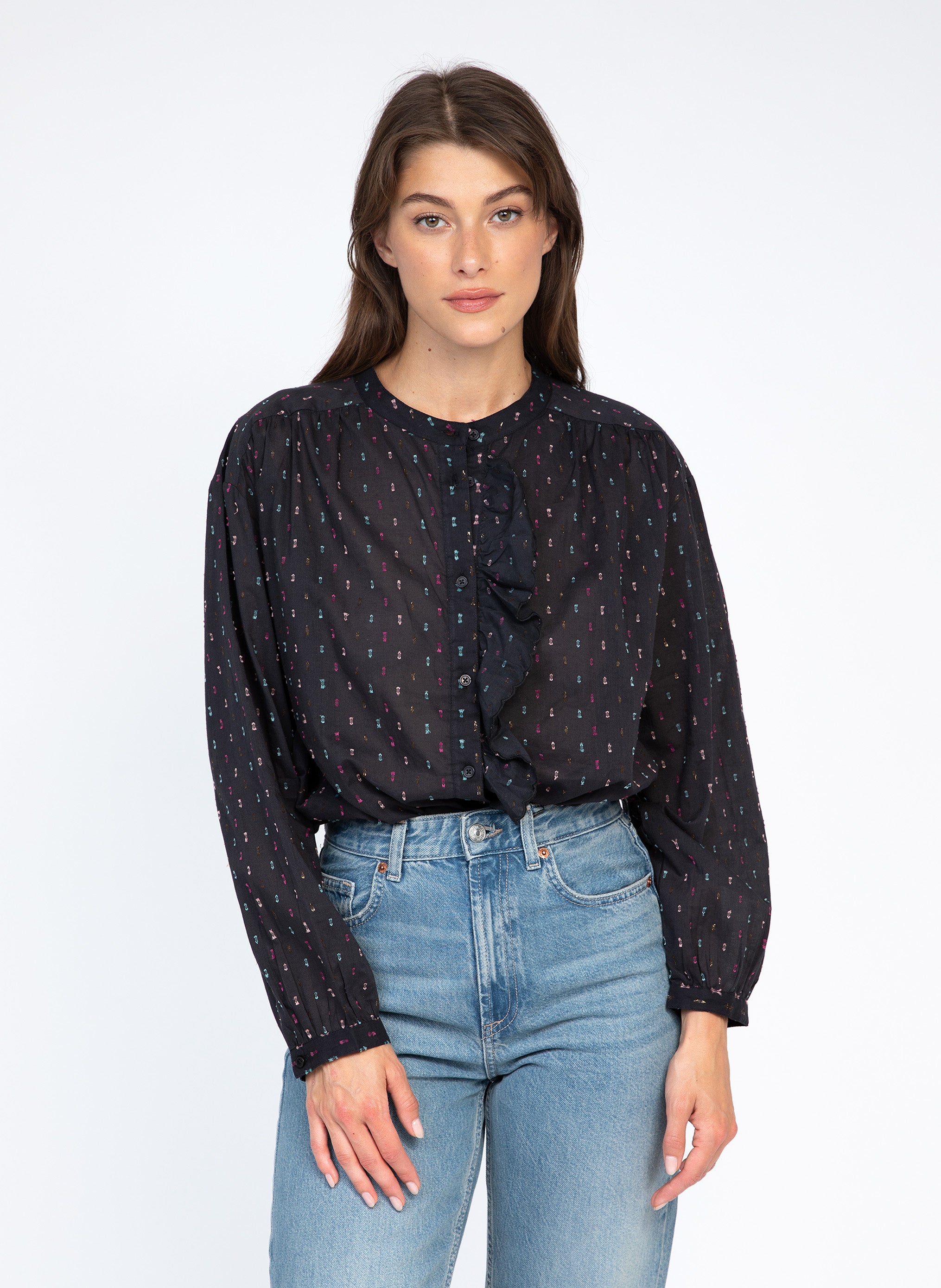 CHEMISE SYLVANA noir