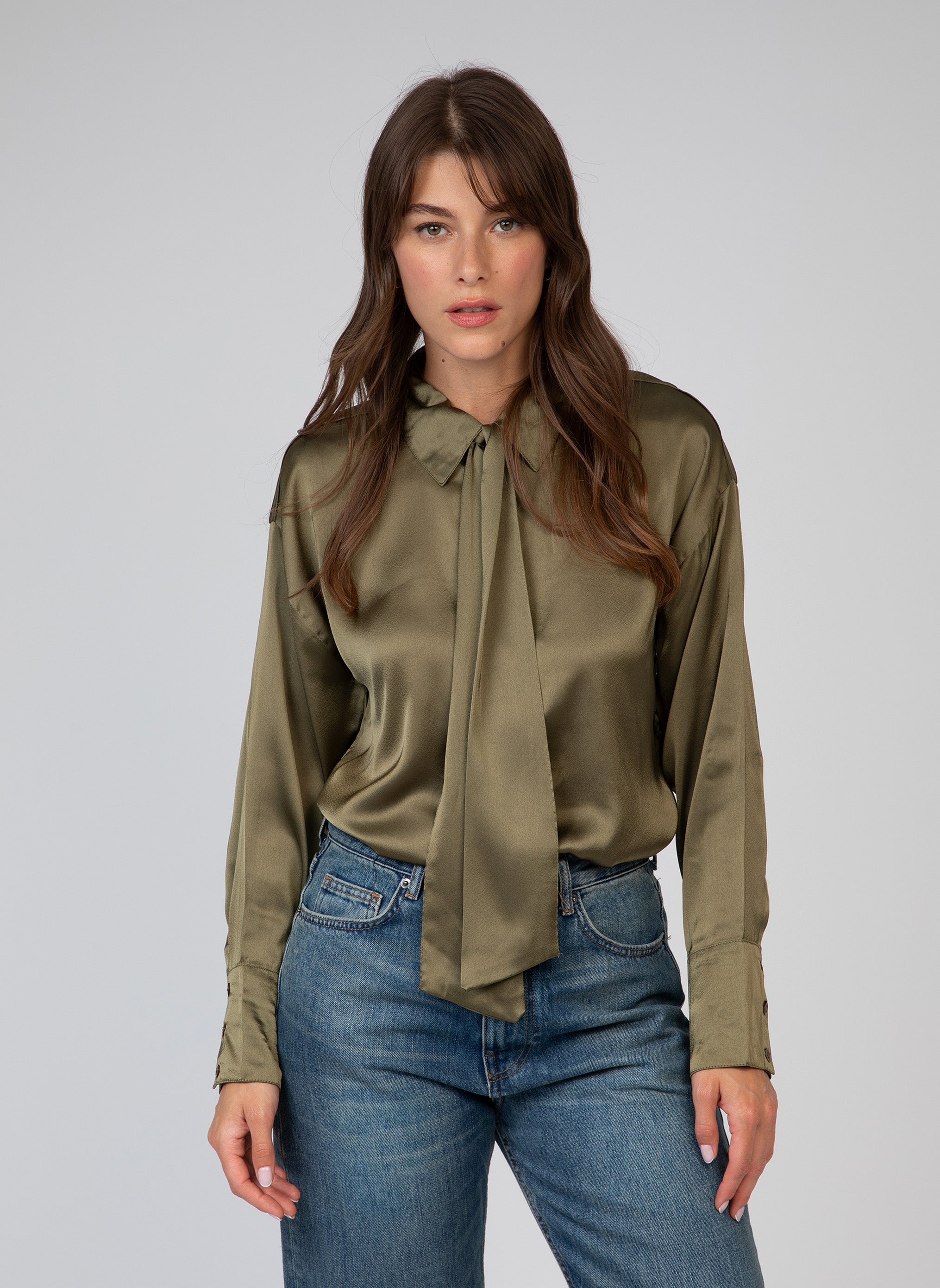 CHEMISE SYLVANOA army