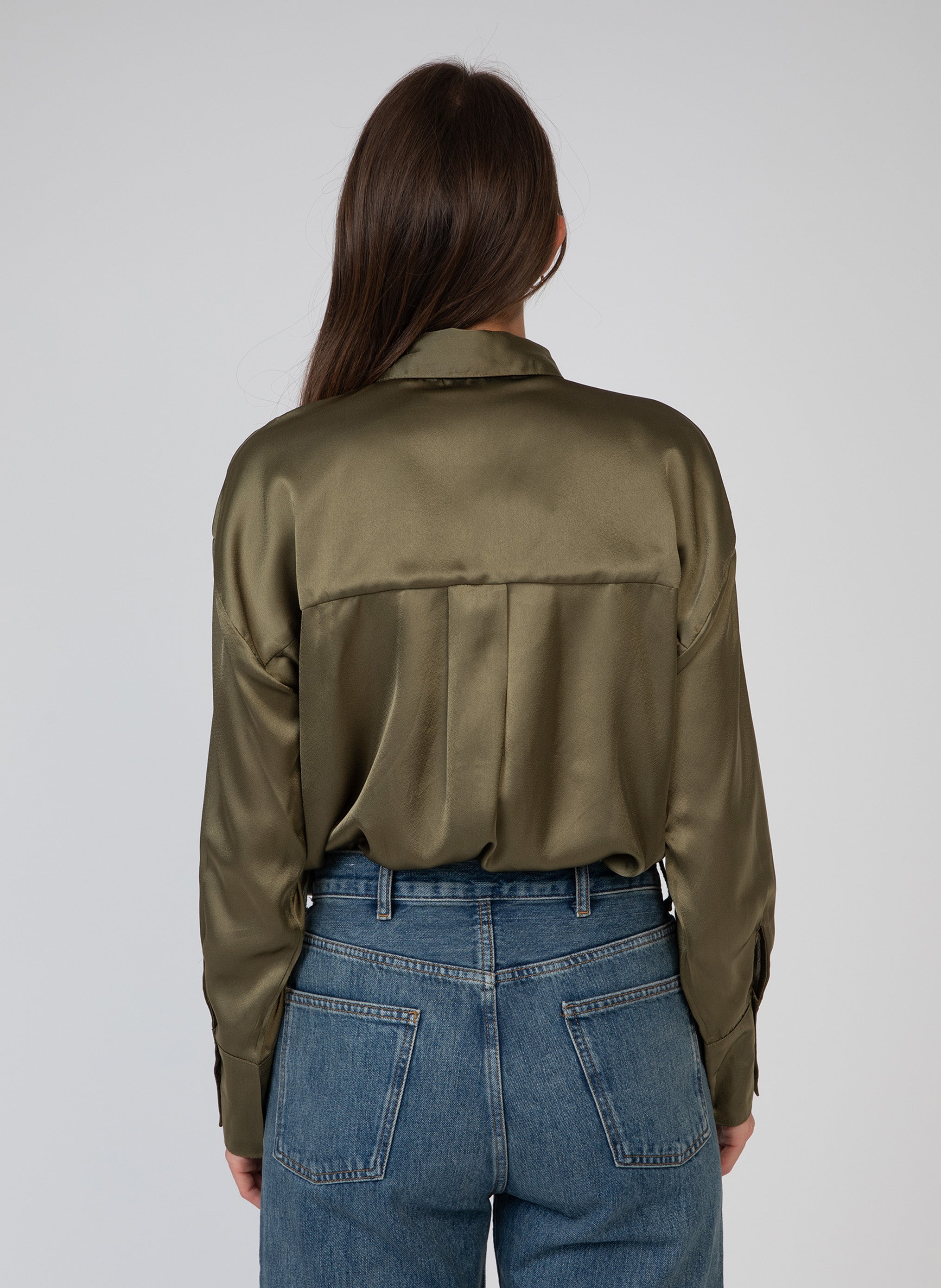 CHEMISE SYLVANOA army