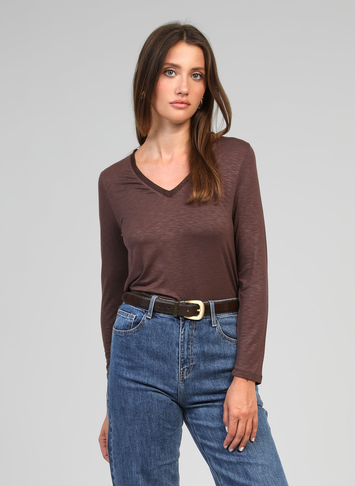 TEE-SHIRT TENIO marron