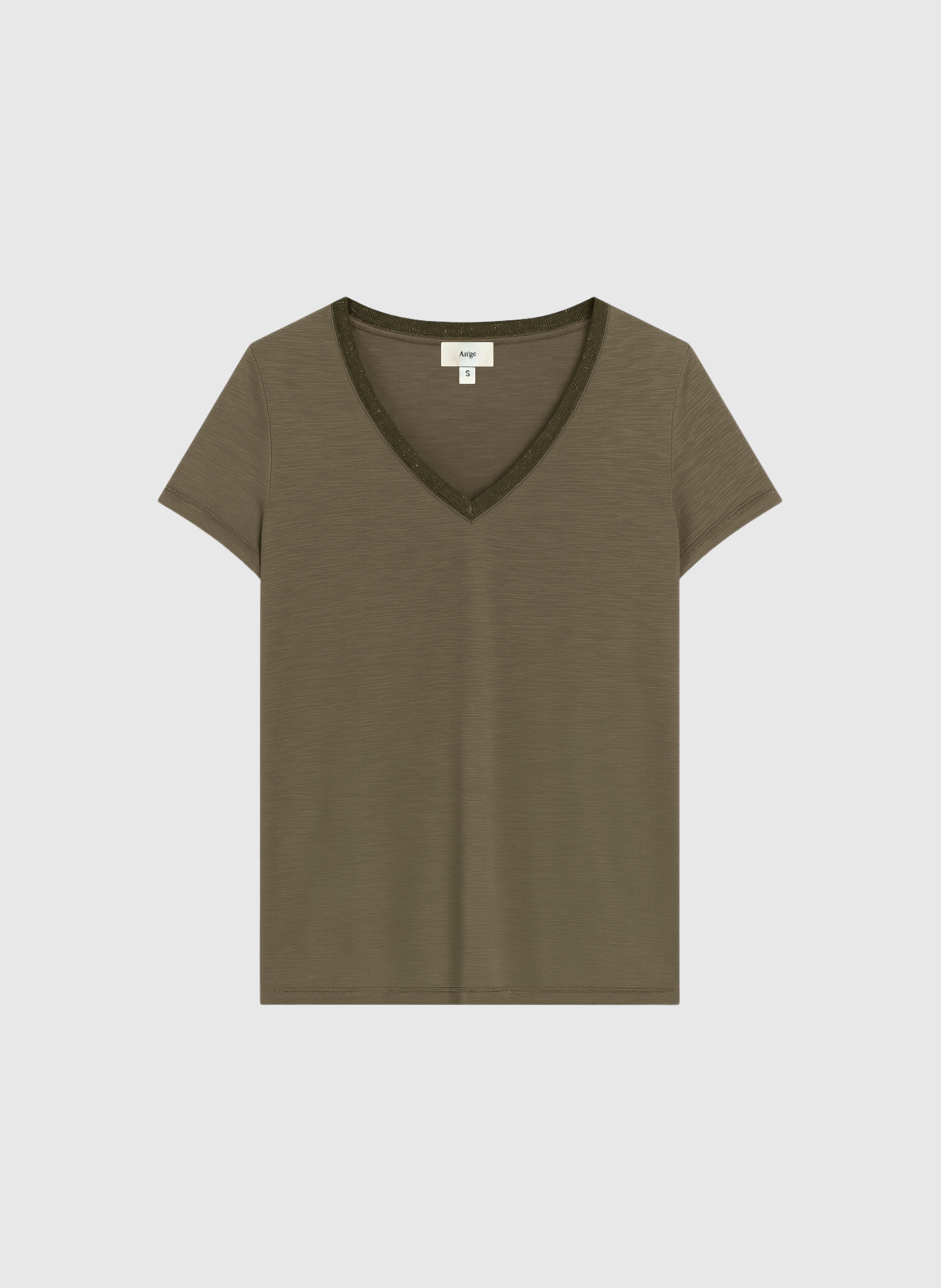 T-SHIRT TERRY militaire