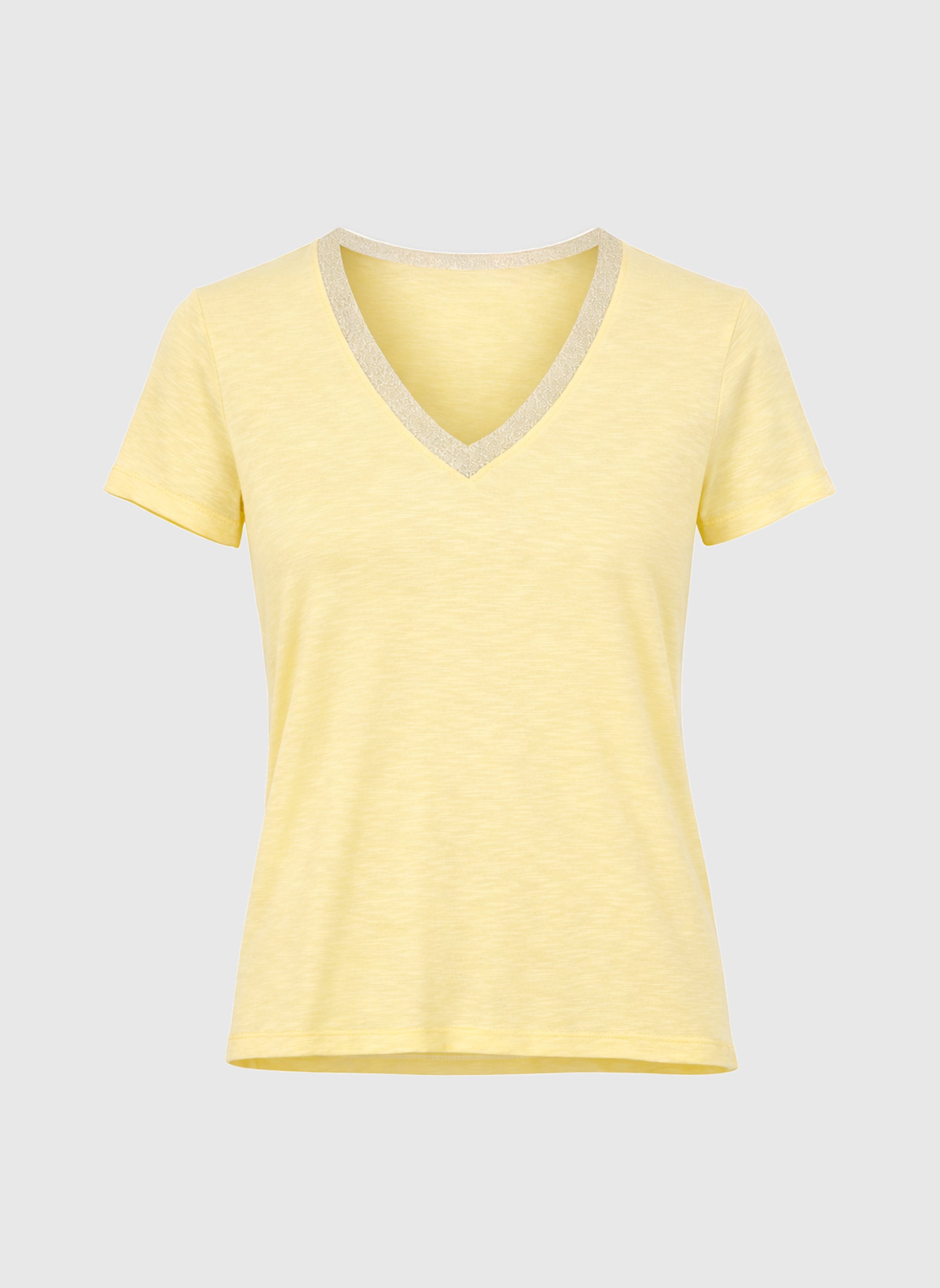 T-SHIRT TERRY paille