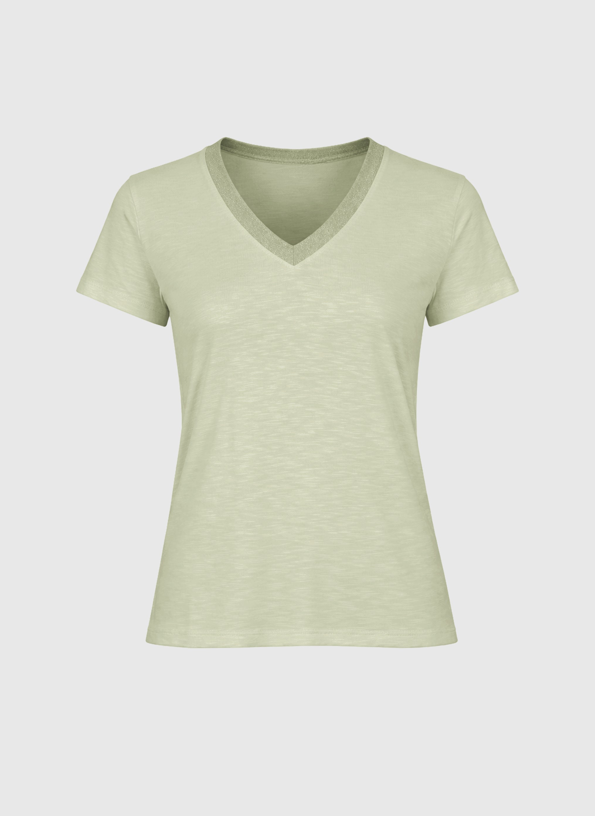 T-SHIRT TERRY verveine