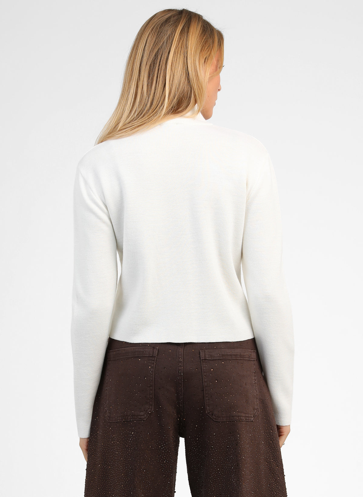 GILET VADIMI AL ecru