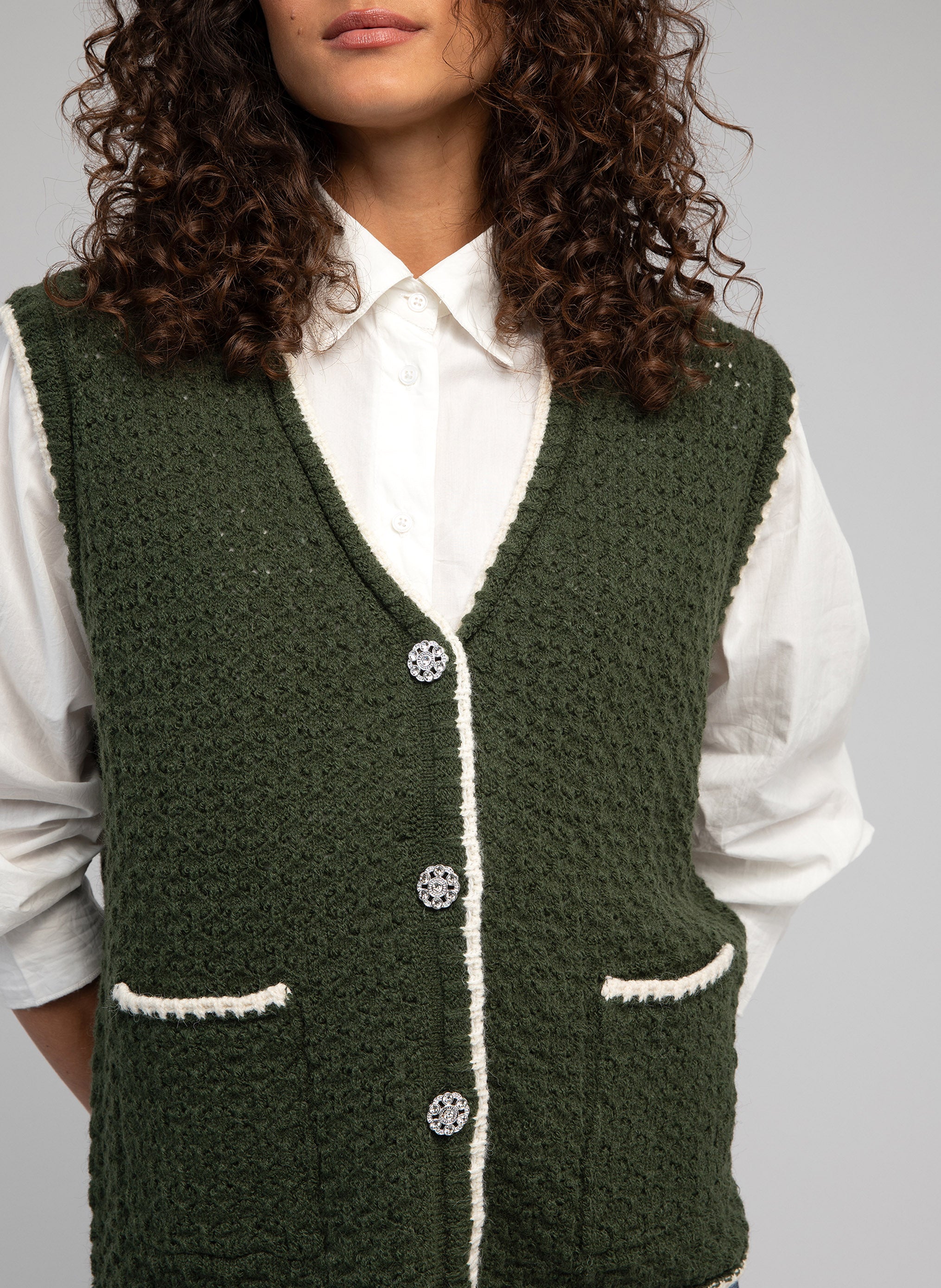 CARDIGAN VELAMY army