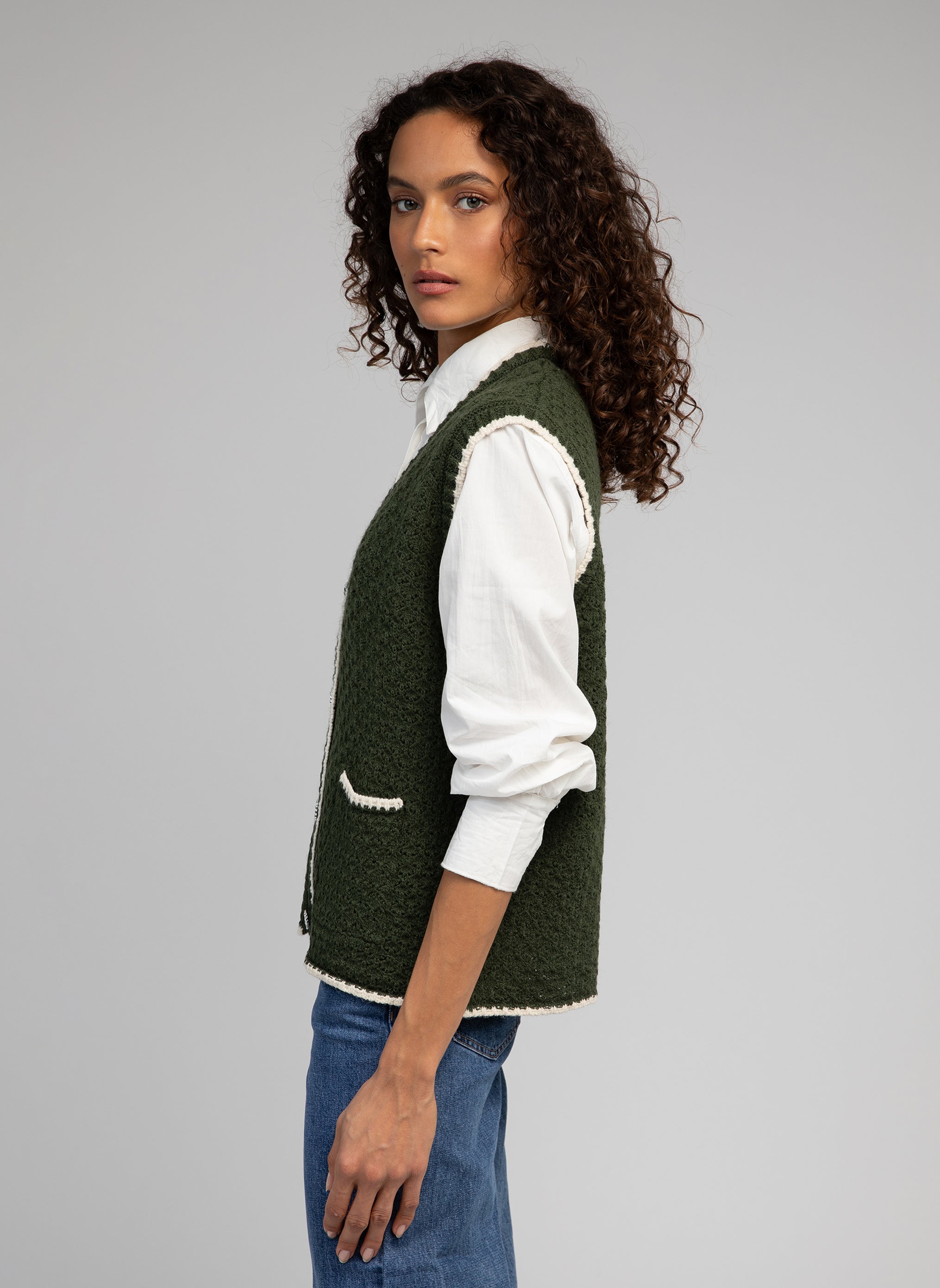 CARDIGAN VELAMY army