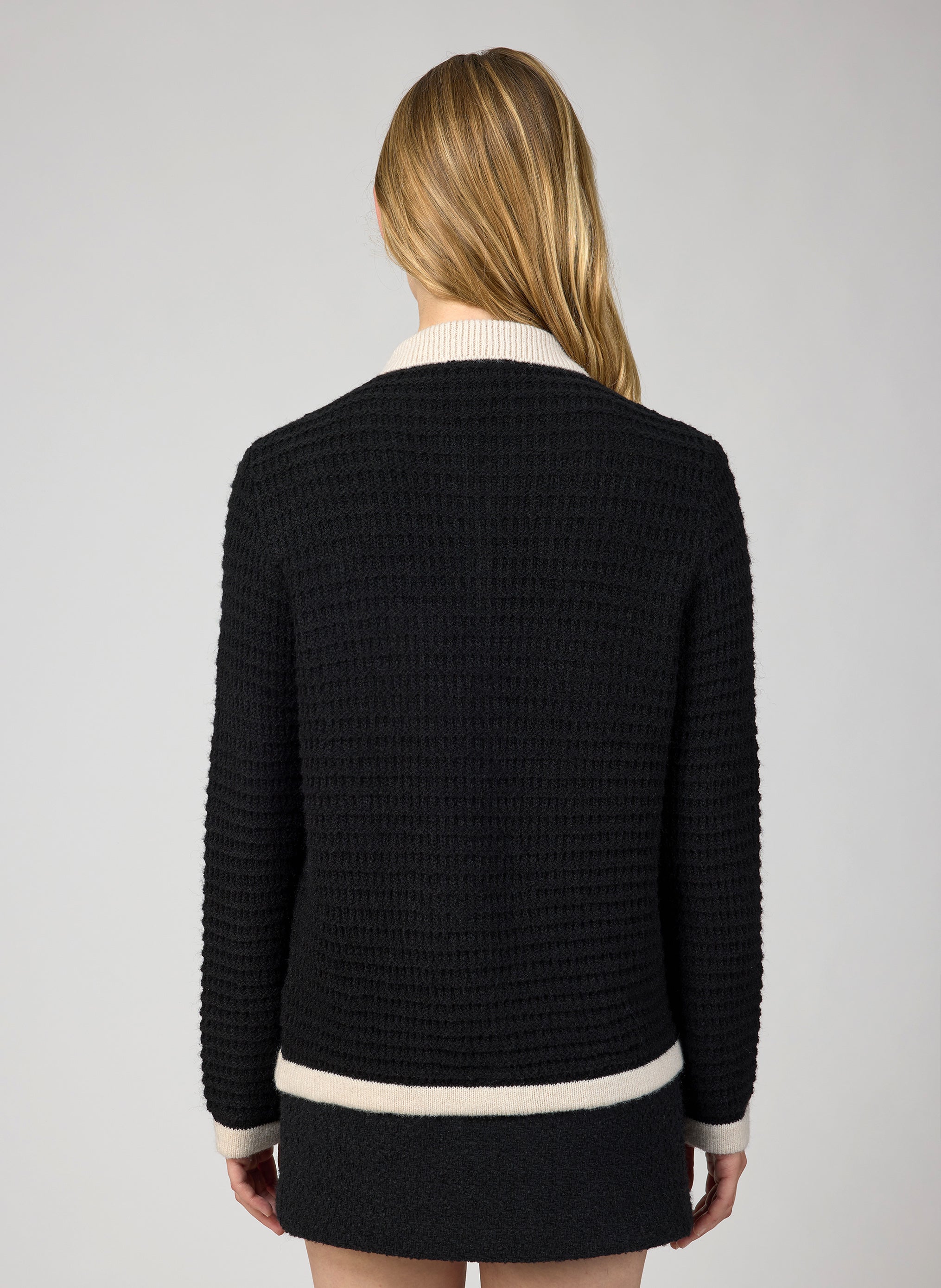 CARDIGAN VENICA noir