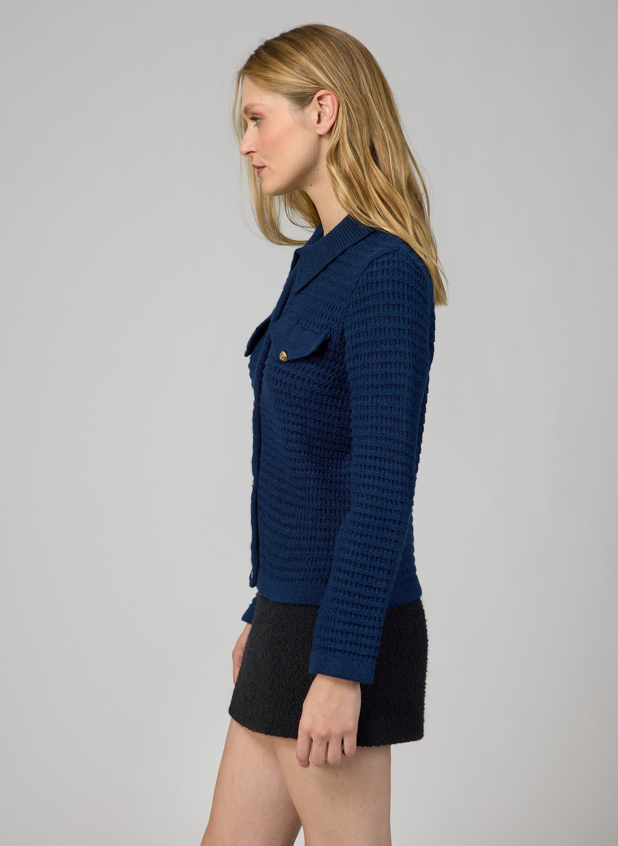 CARDIGAN VENICO marine