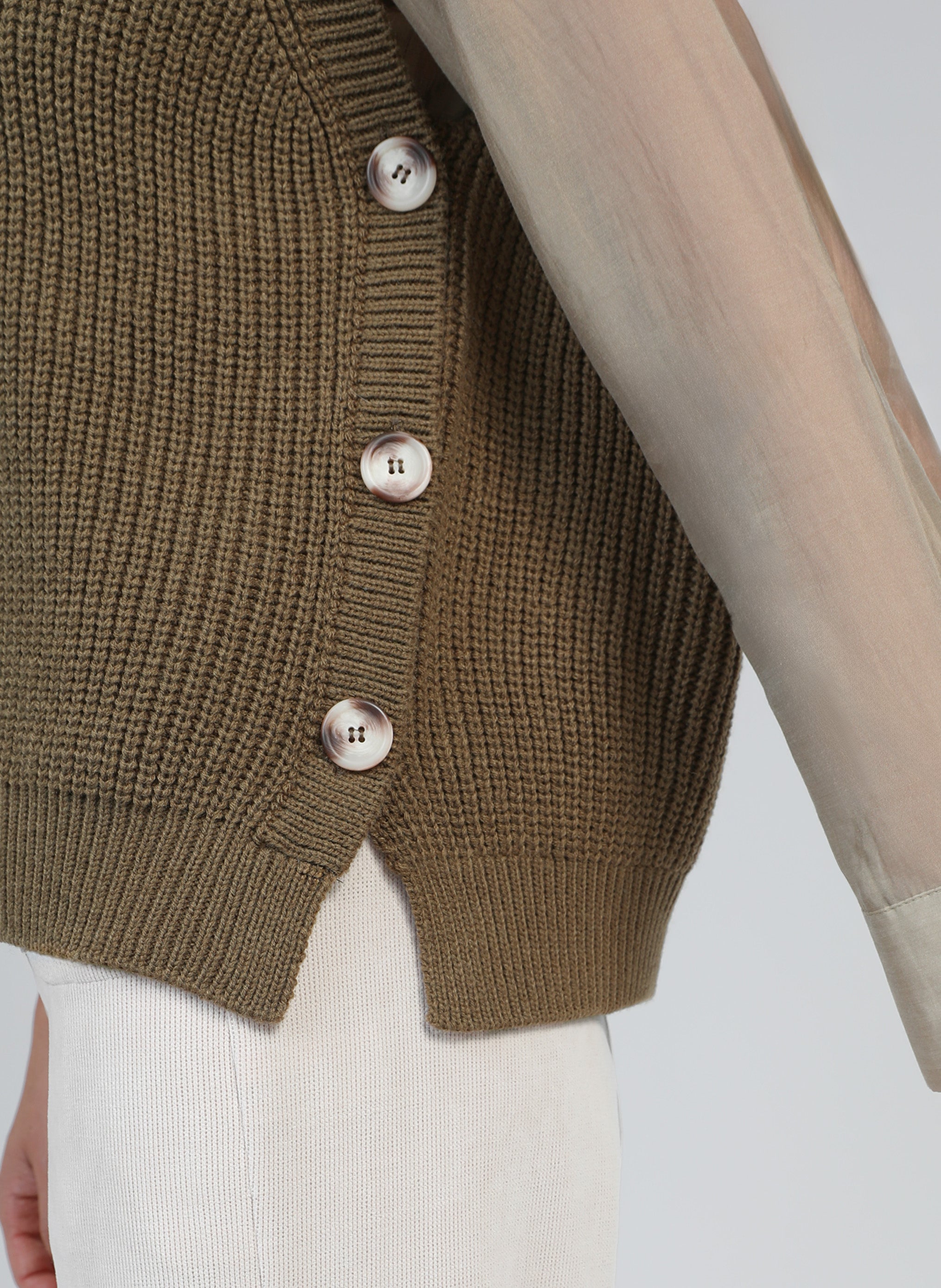 PULL VIVIENNE militaire