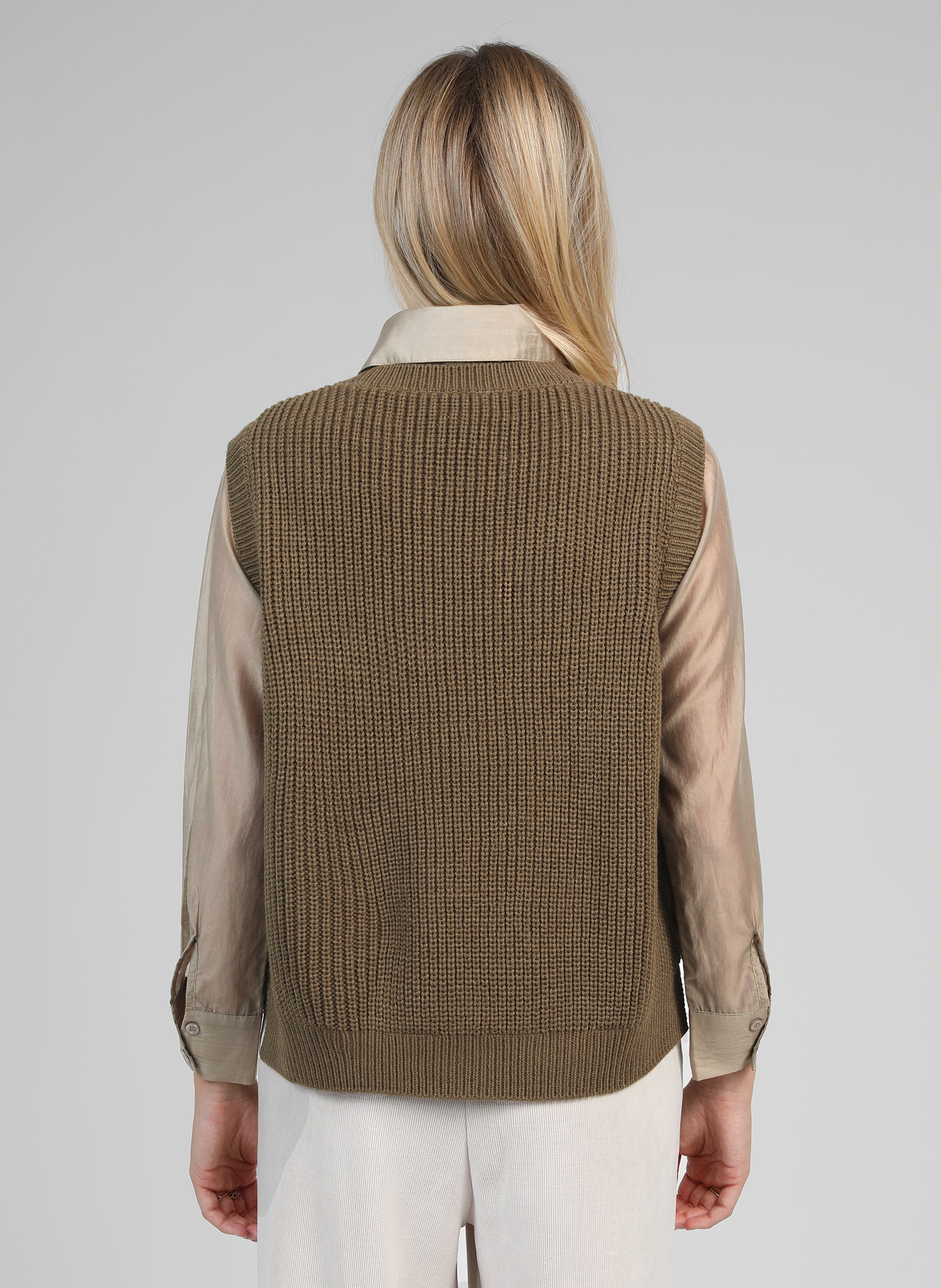 PULL VIVIENNE militaire