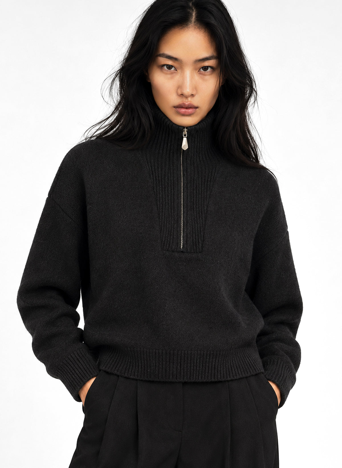 VOXANA Black Sweater