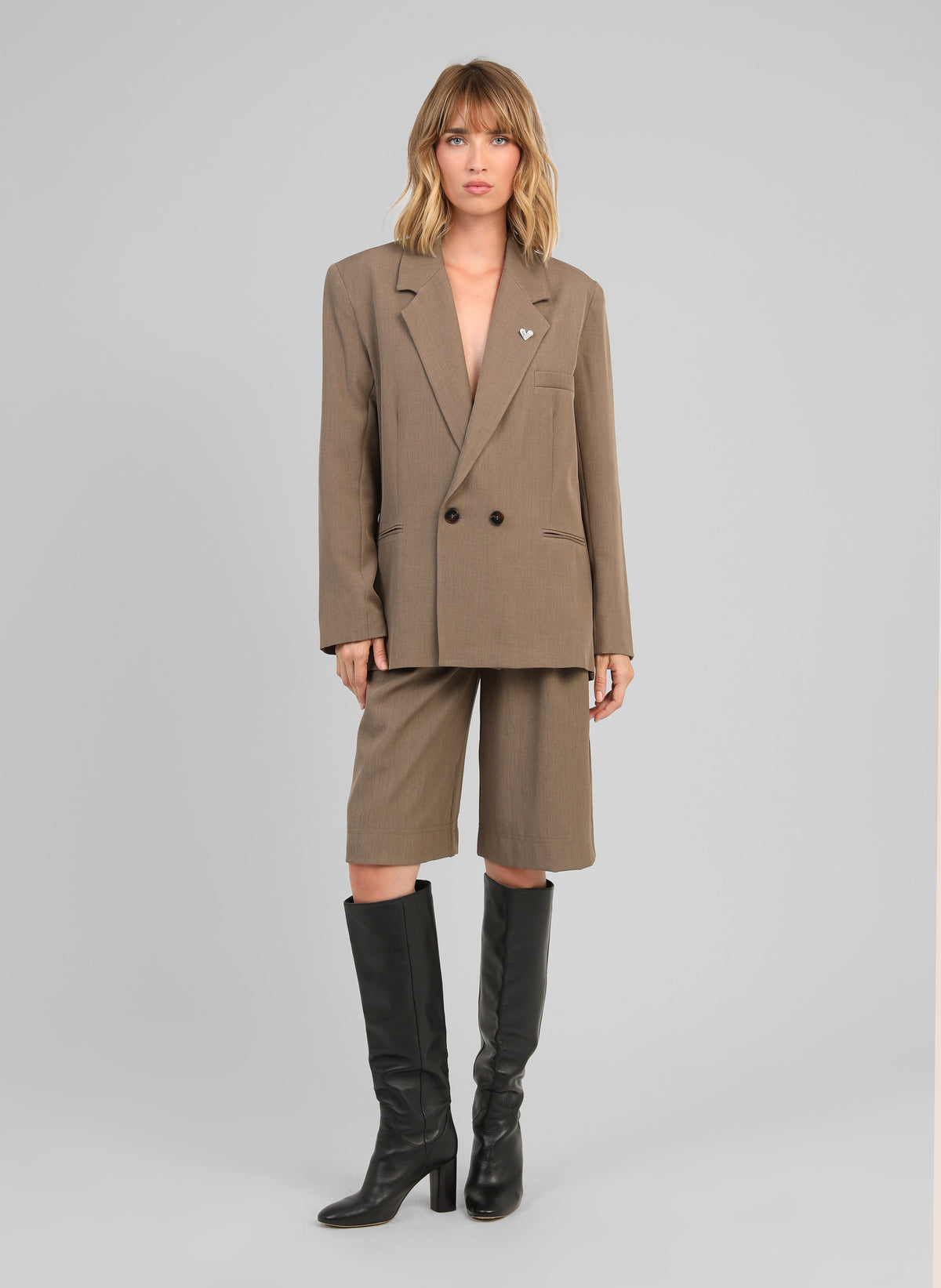 BERMUDA POZITA taupe