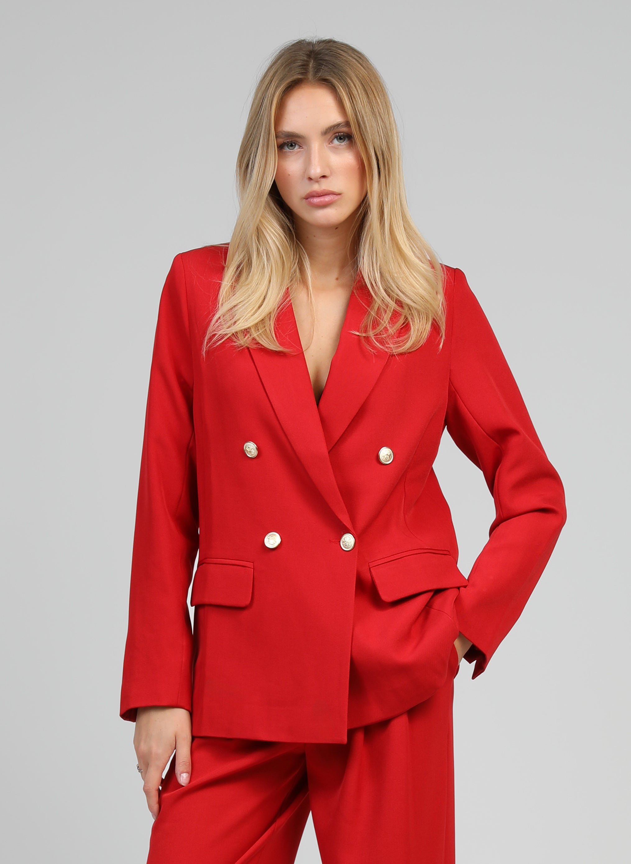 VESTE ZAKIE rouge