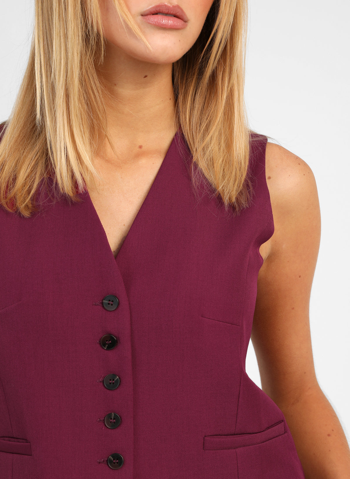 CHAQUETA ZALY color frambuesa