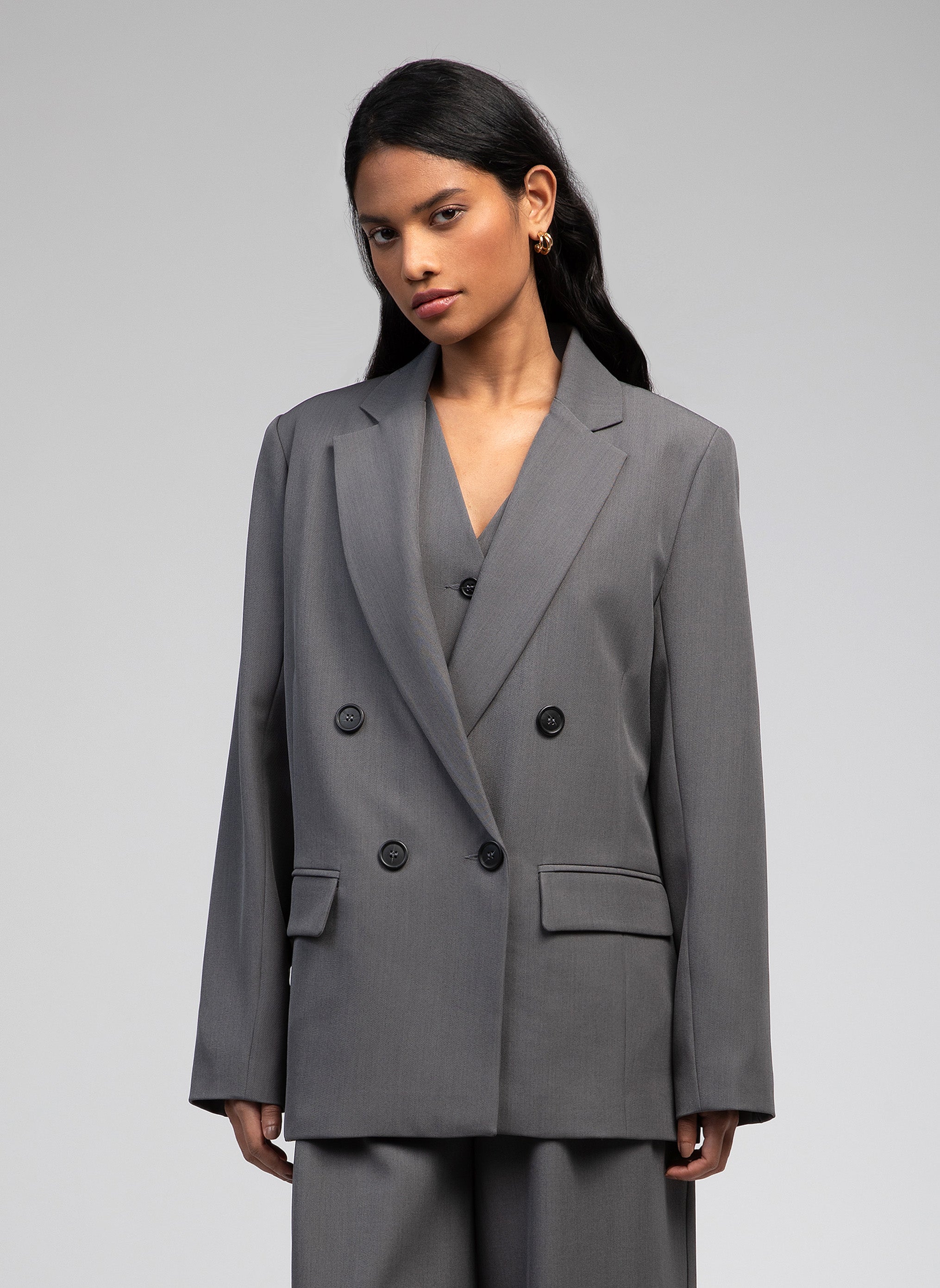 VESTE ZIGY anthracite