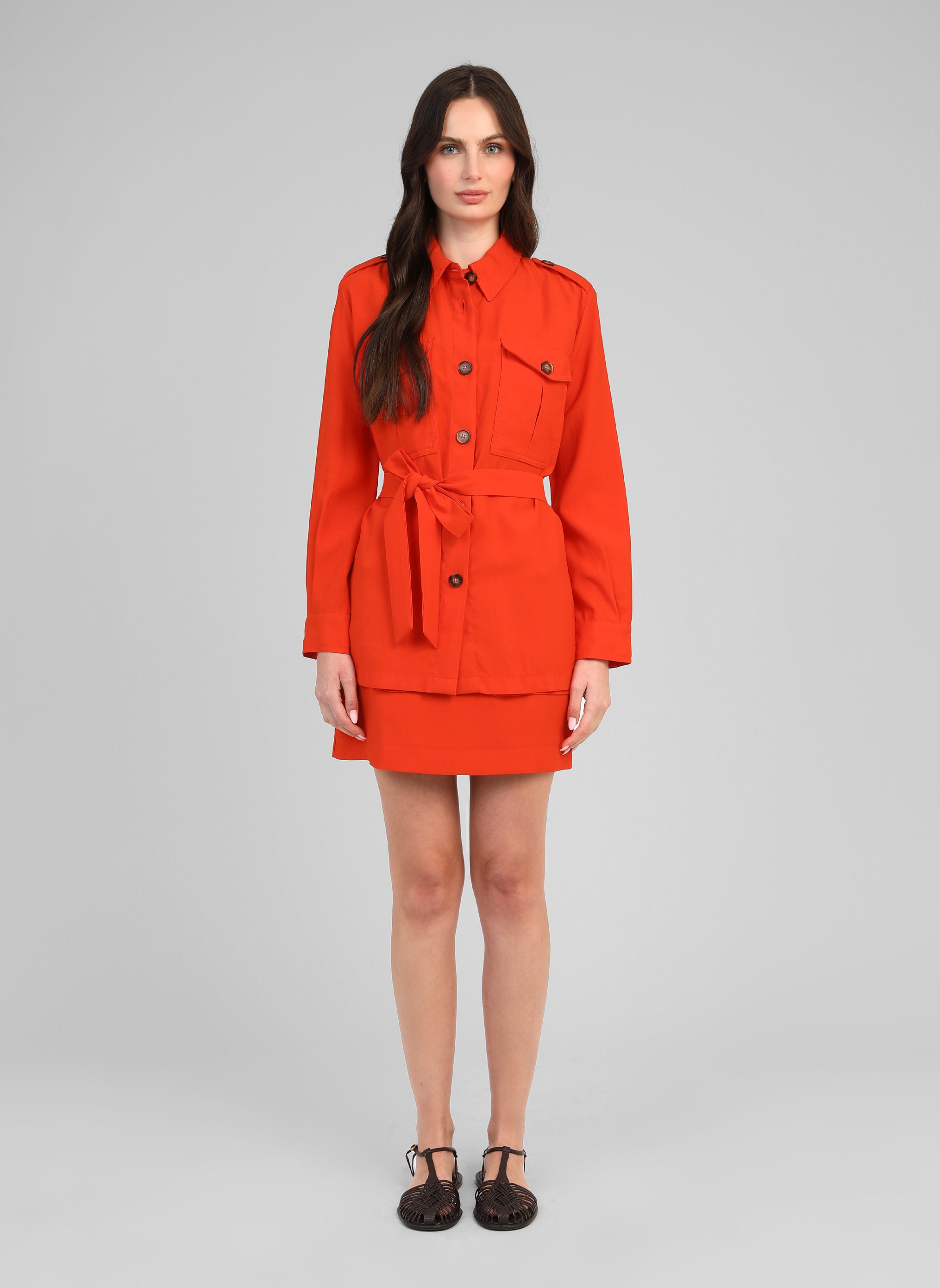 VESTE ZOANA piment