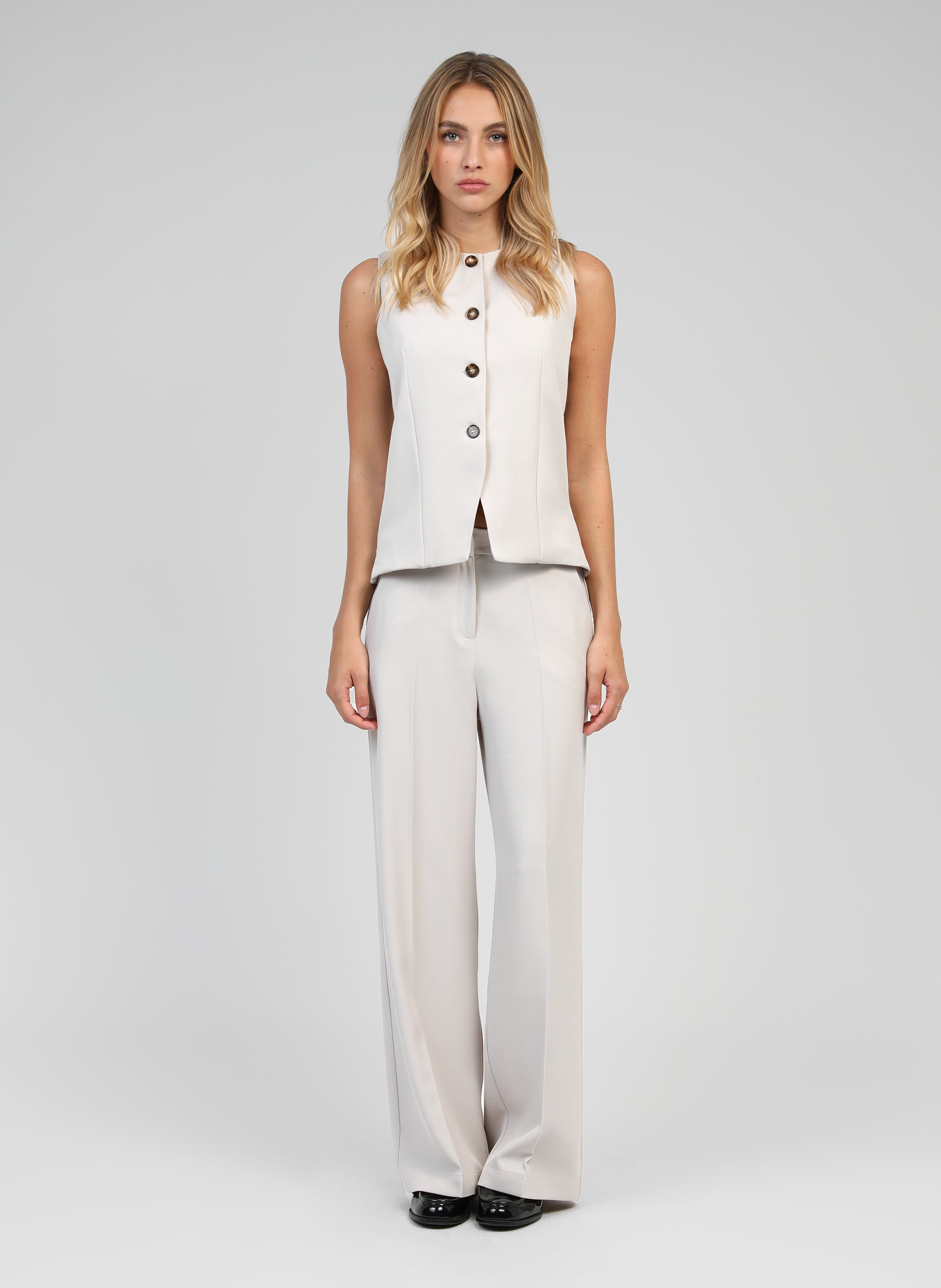 GILET DE COSTUME ZOLA lin