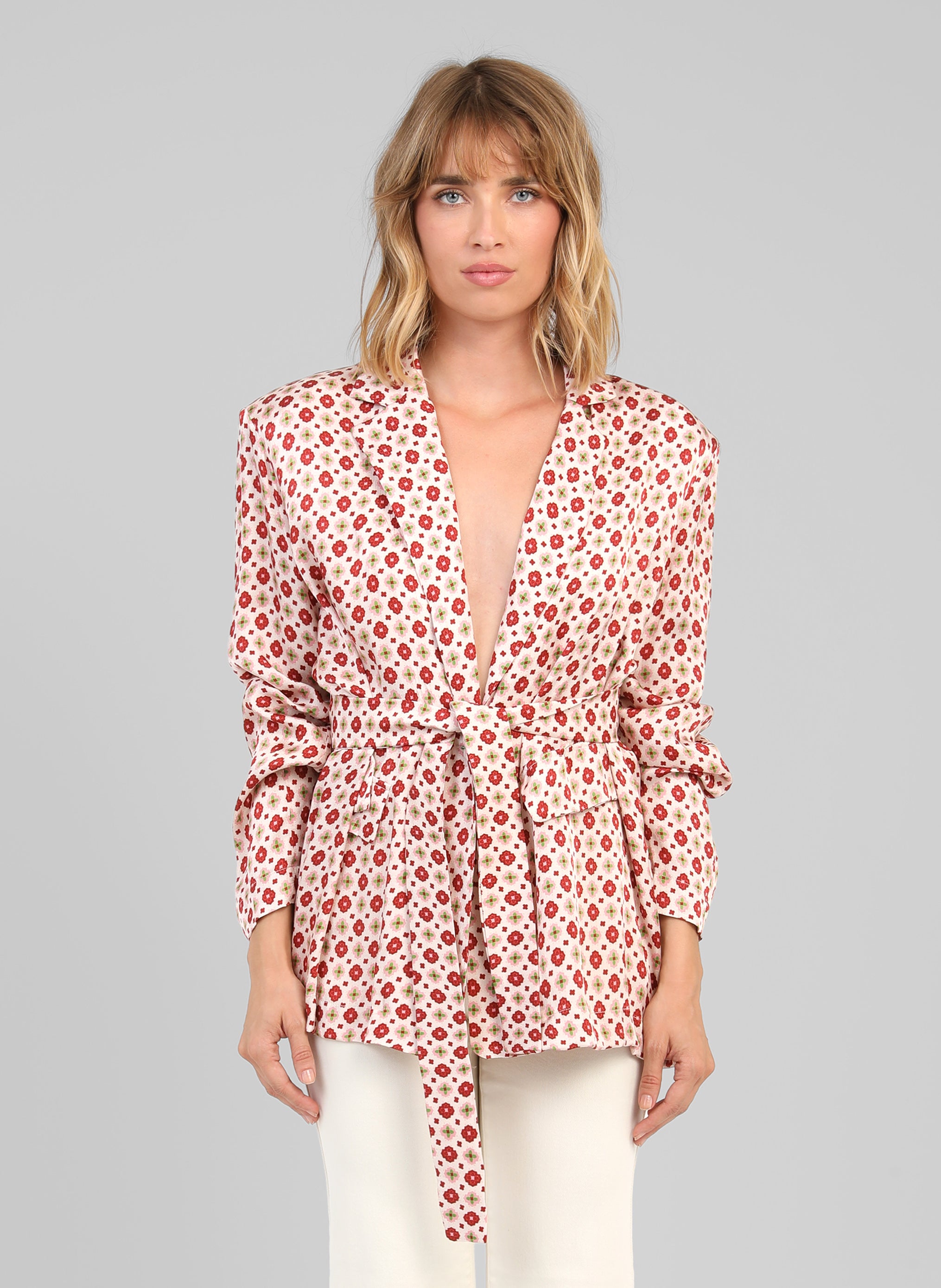 CHAQUETA ZYAM domini color crudo