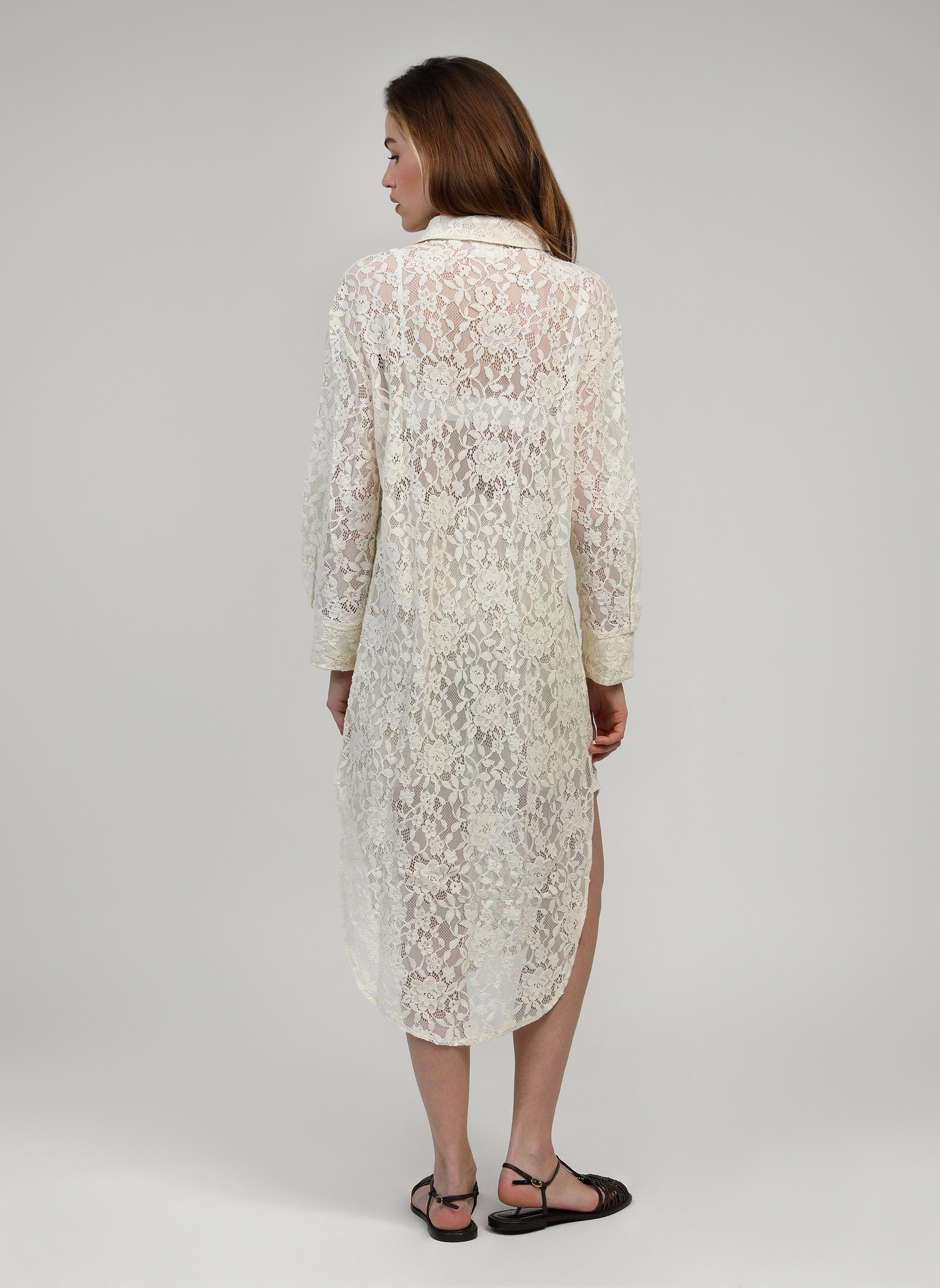 ROBE LONGUE EOLE ecru