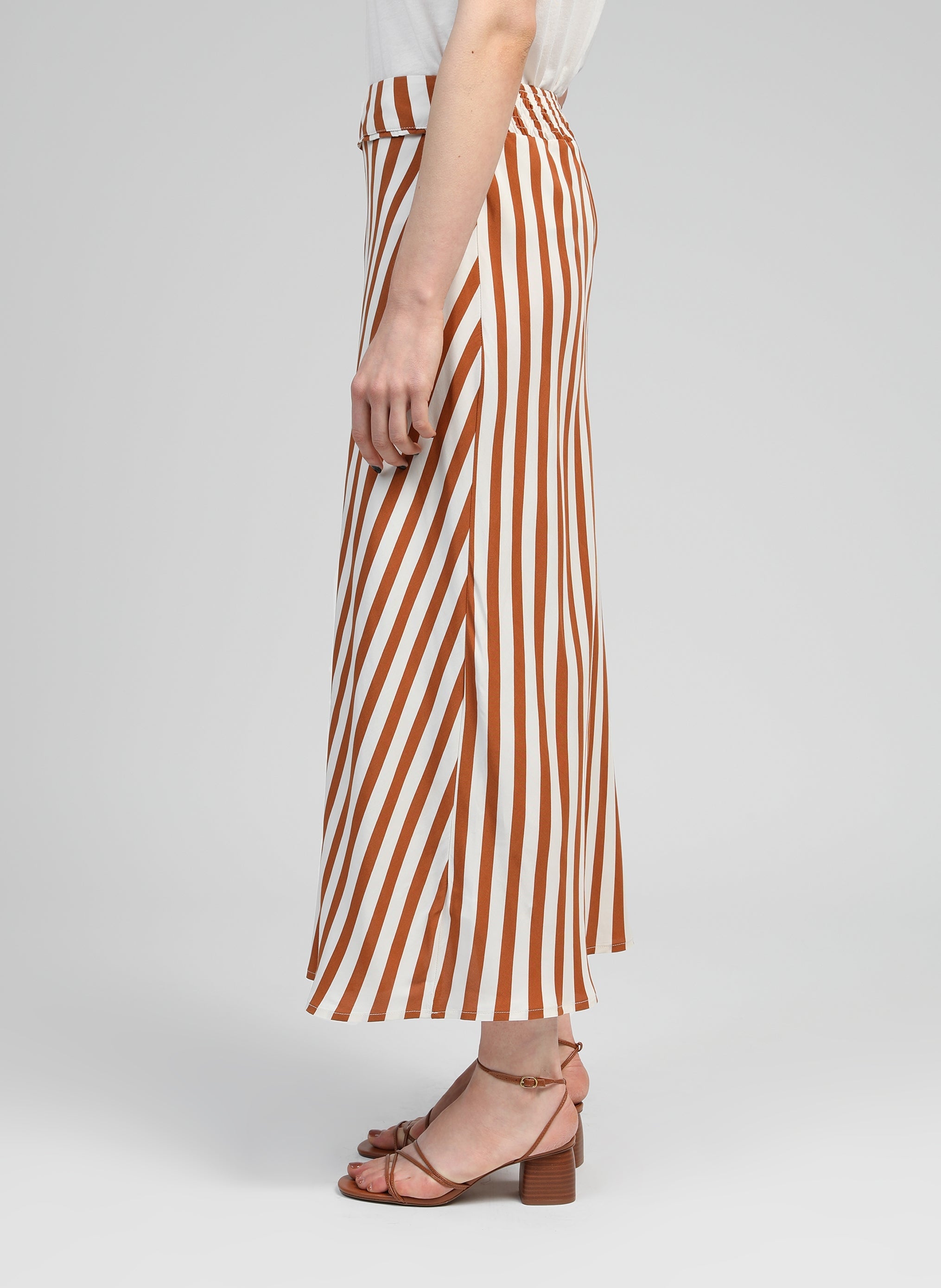 JUPE LONGUE GALVILY petis caramel