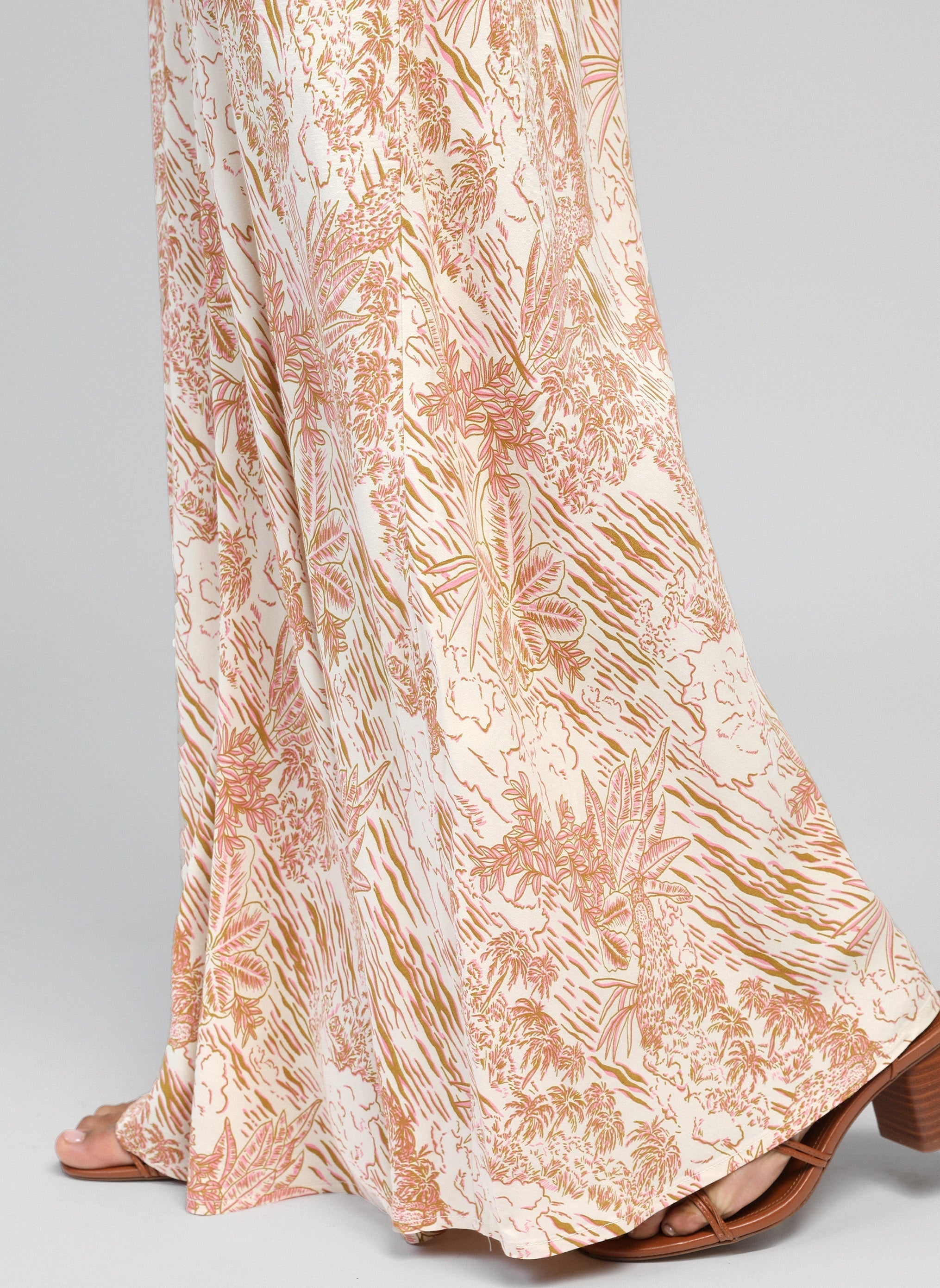 GALVIMA LONG SKIRT ochre josas