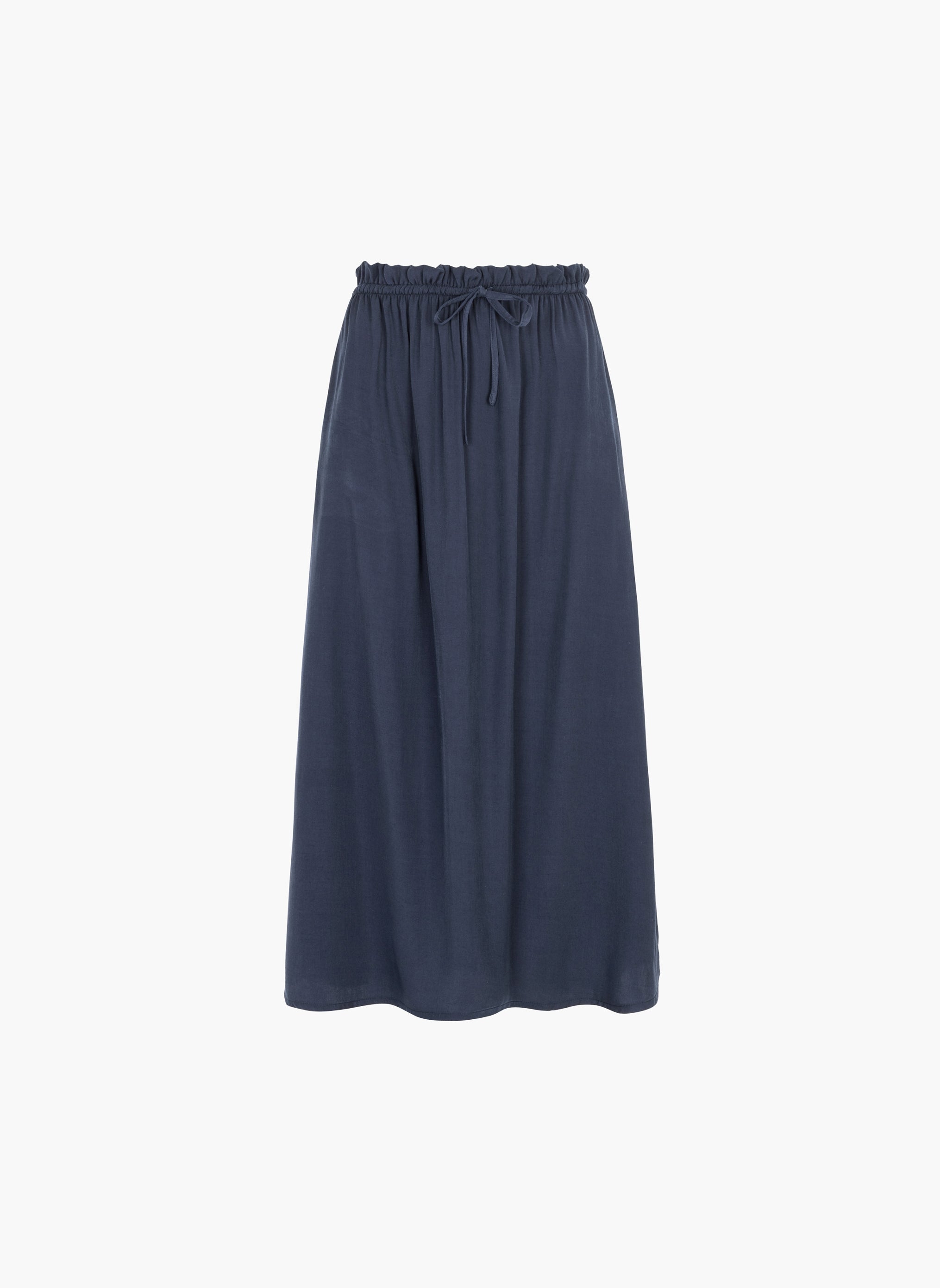 JUPE MIDI GANELIA navy