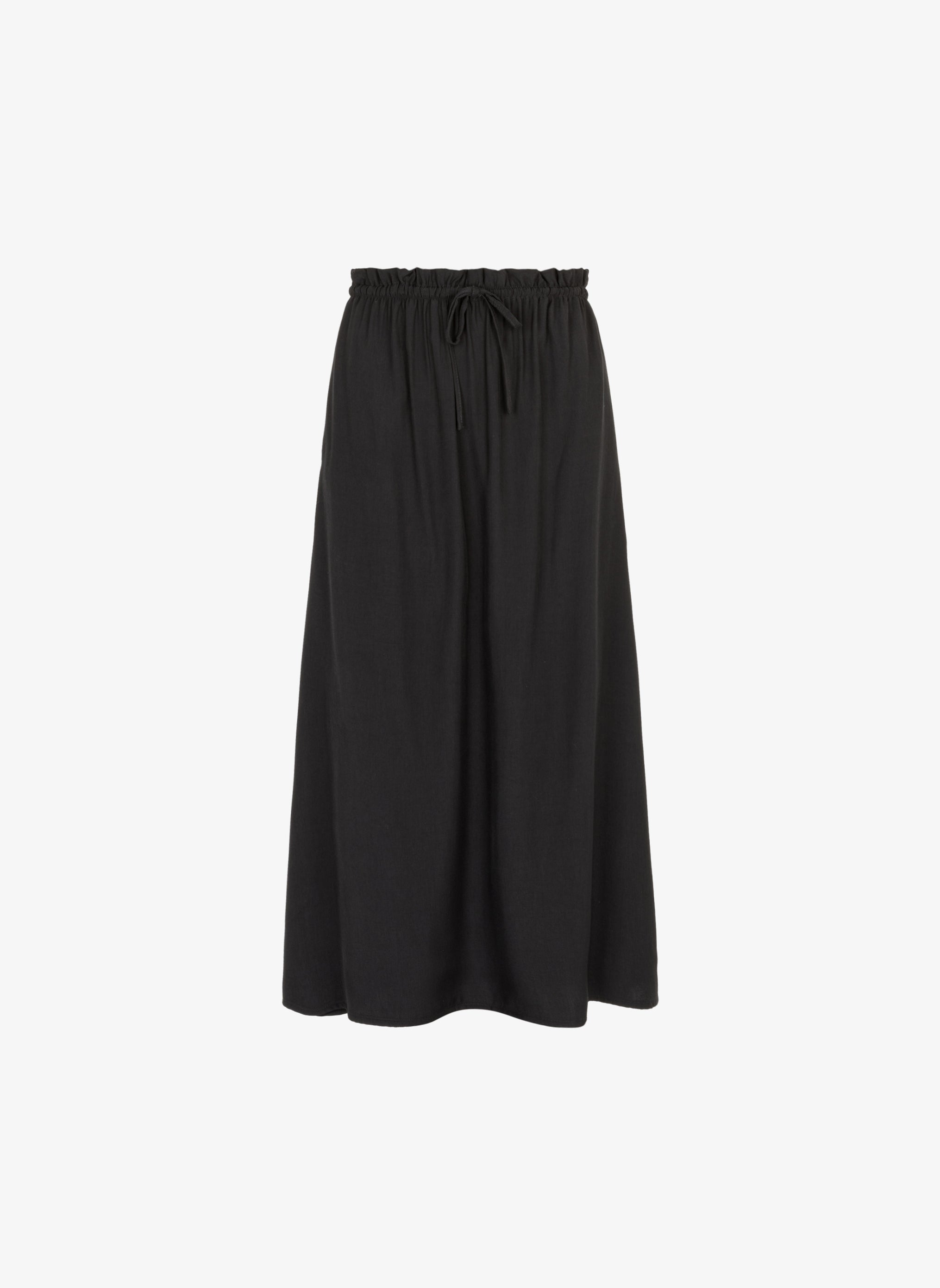 JUPE MIDI GANELIA noir