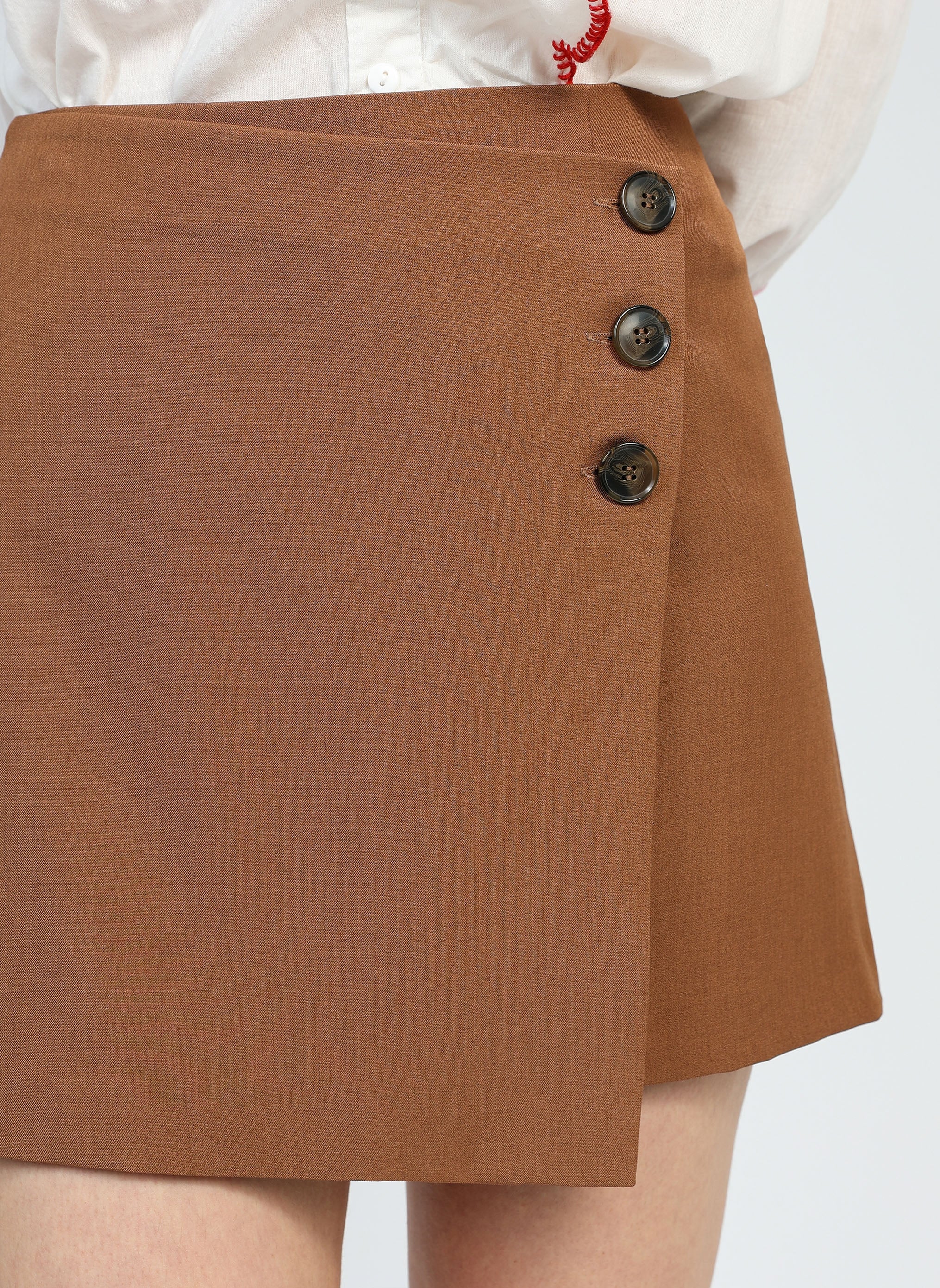 GUYA mocha short skirt