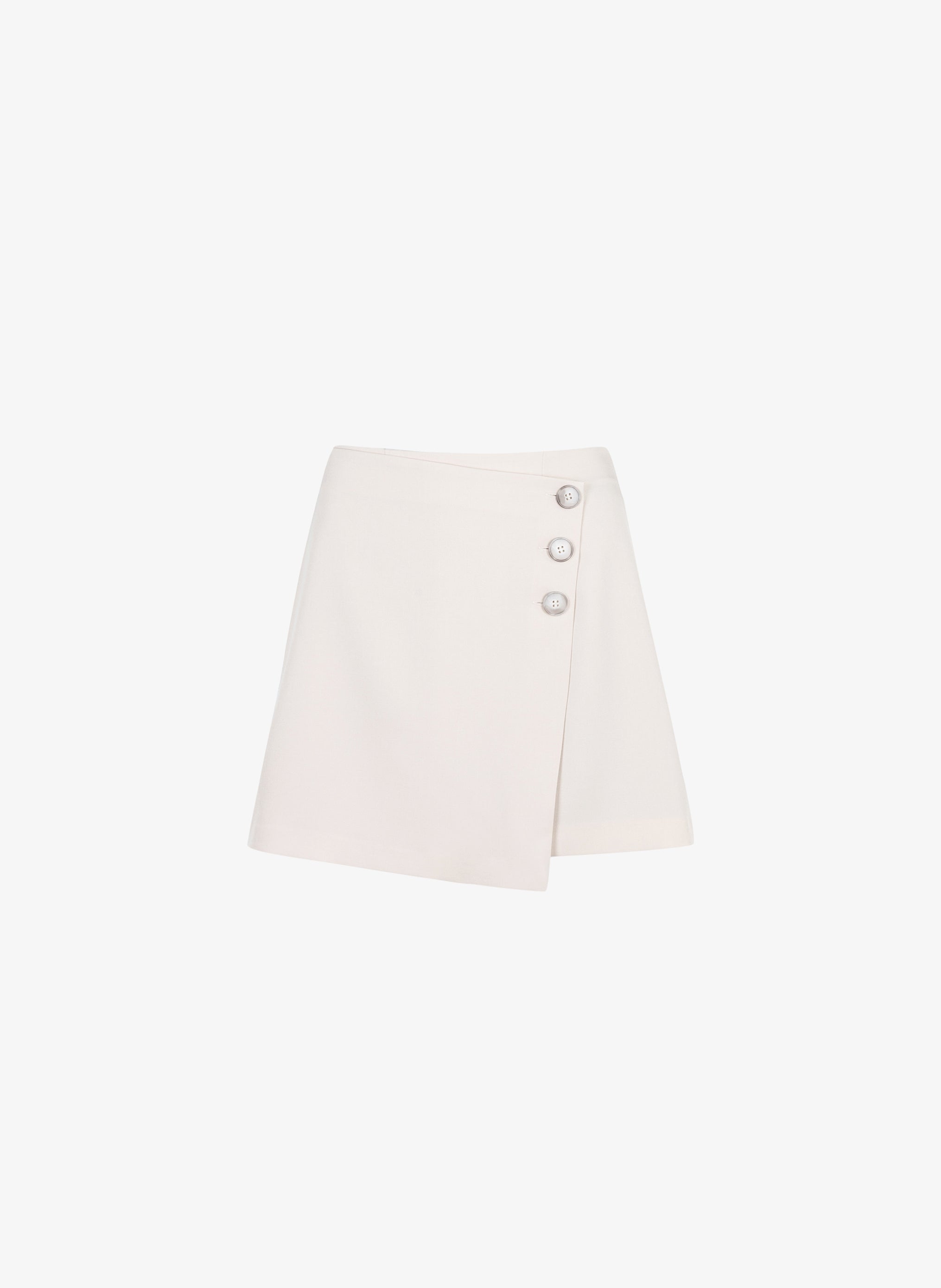 GUYA SHORT SKIRT ecru