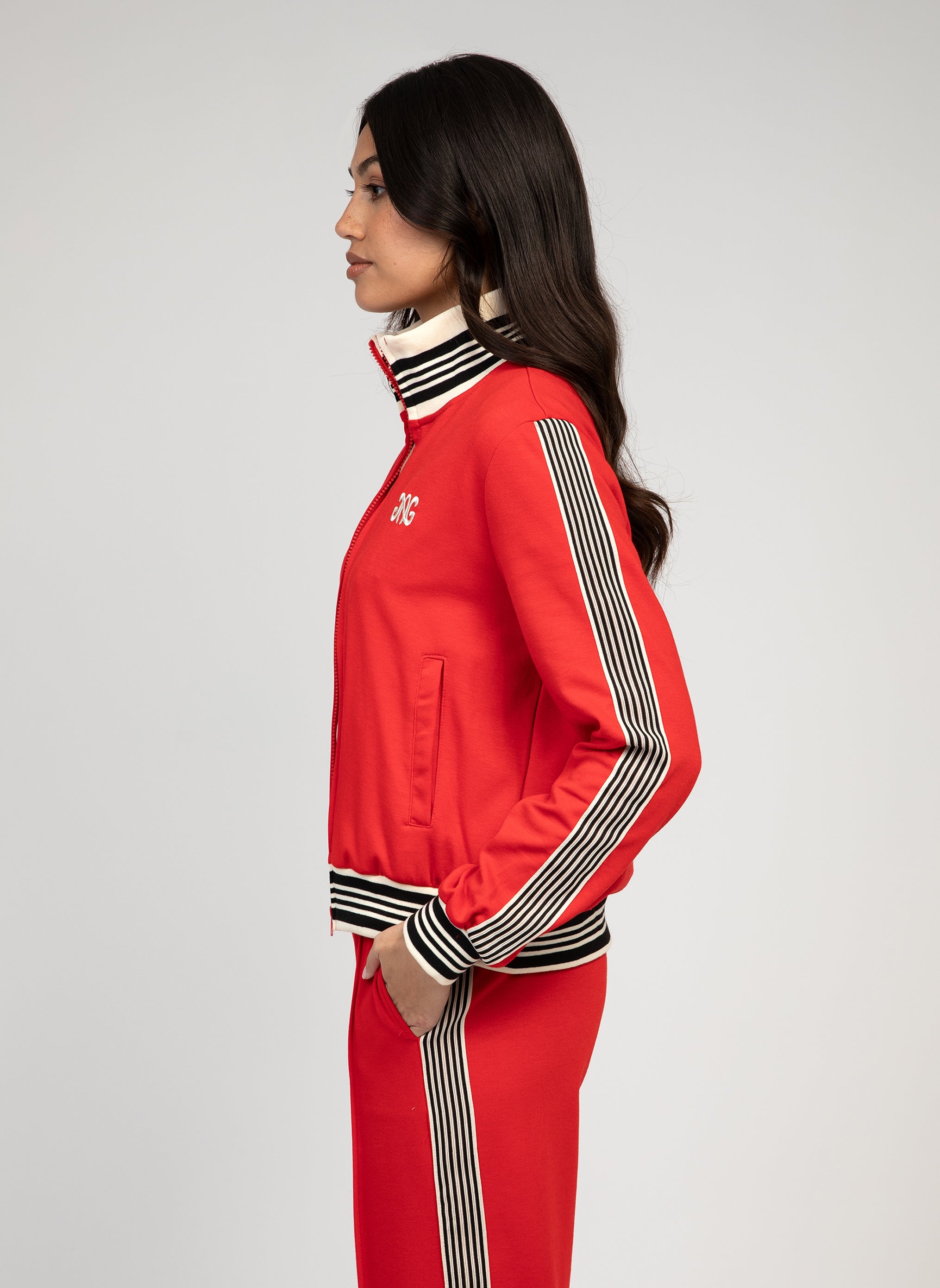 VESTE HALBATOR rouge