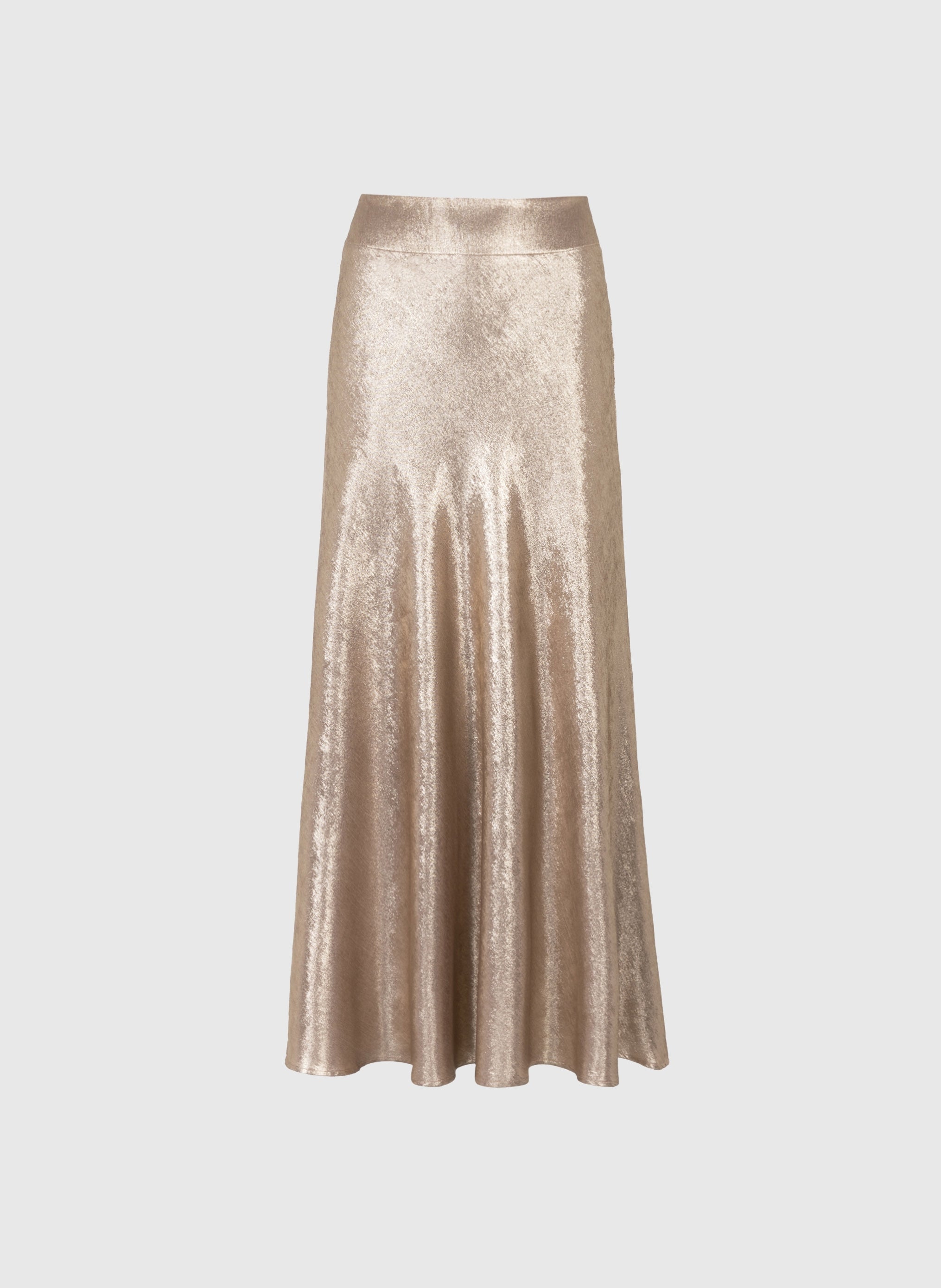 JUPE MIDI JANYMA gold