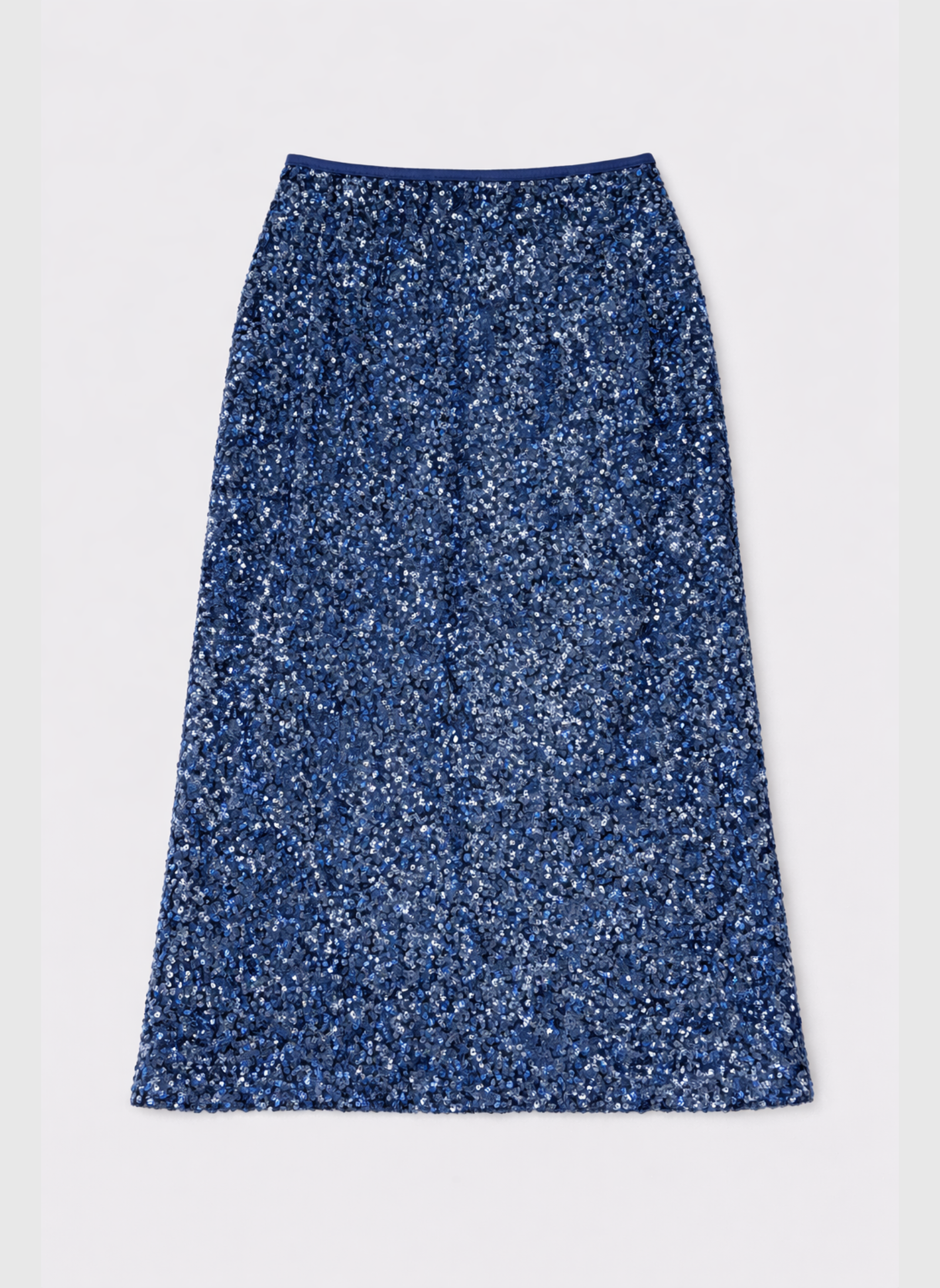 JUPE MIDI JURYFALA indigo