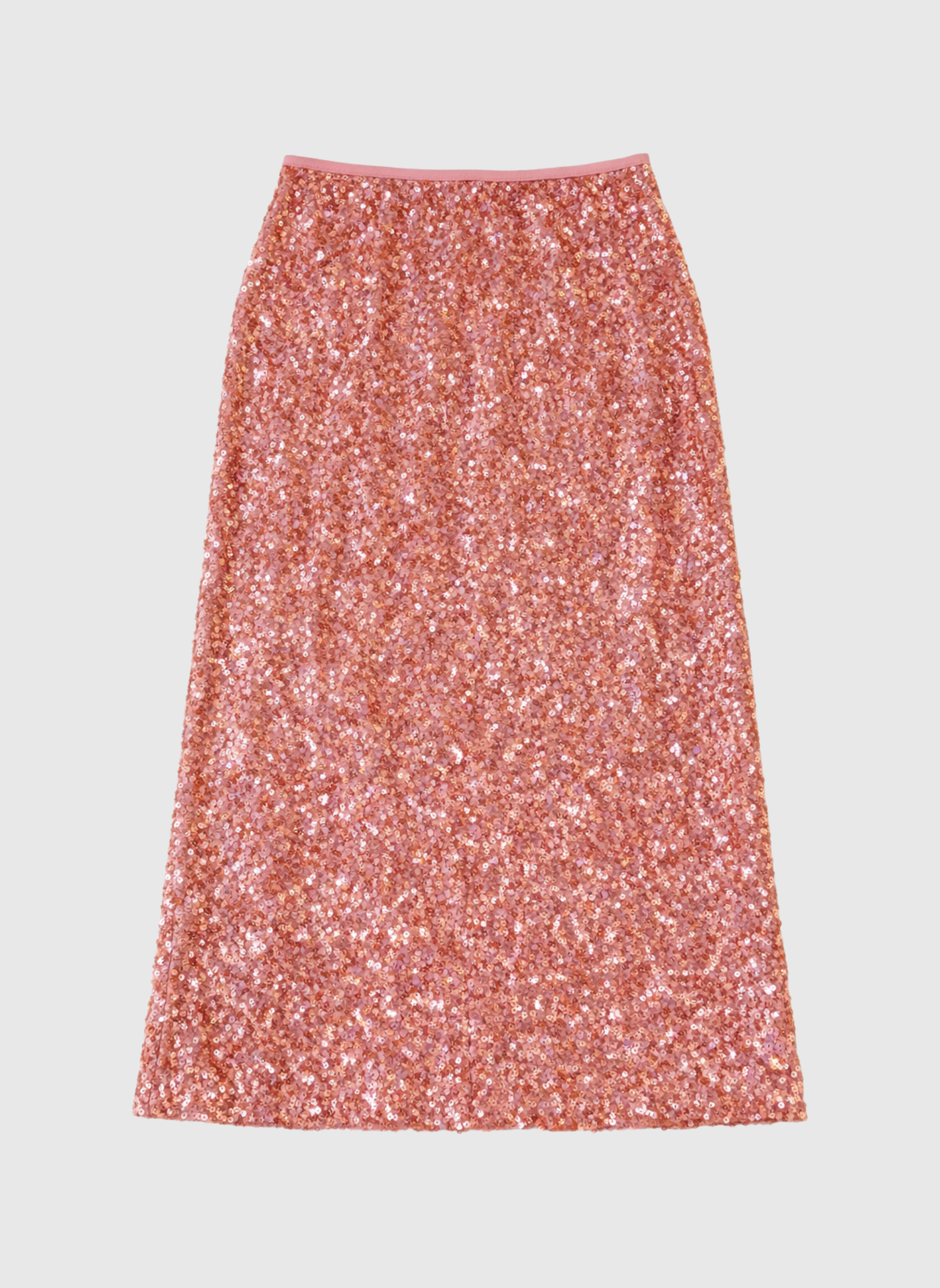 JUPE MIDI JURYFALA peche