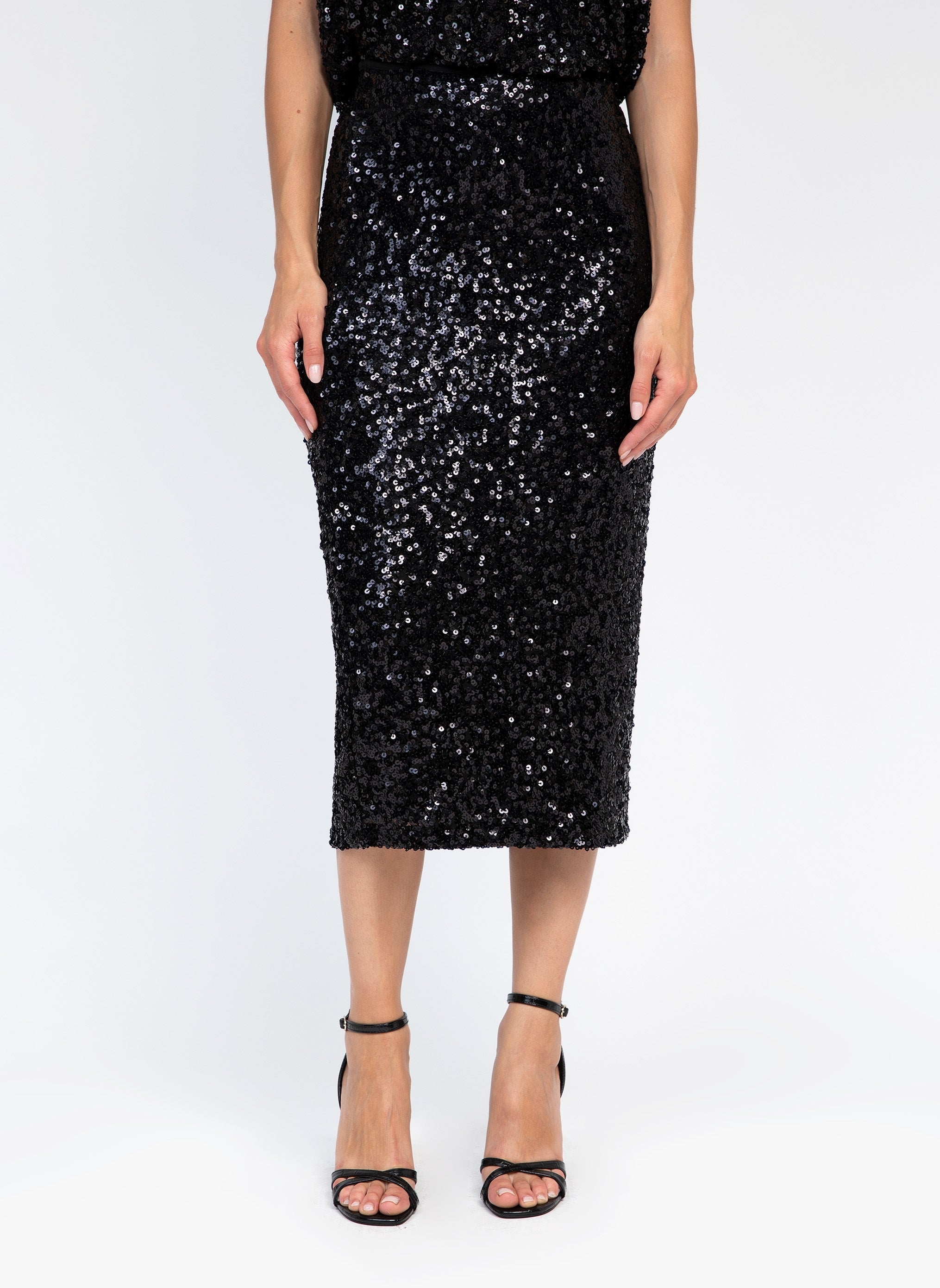 JUPE MIDI JURYLA noir