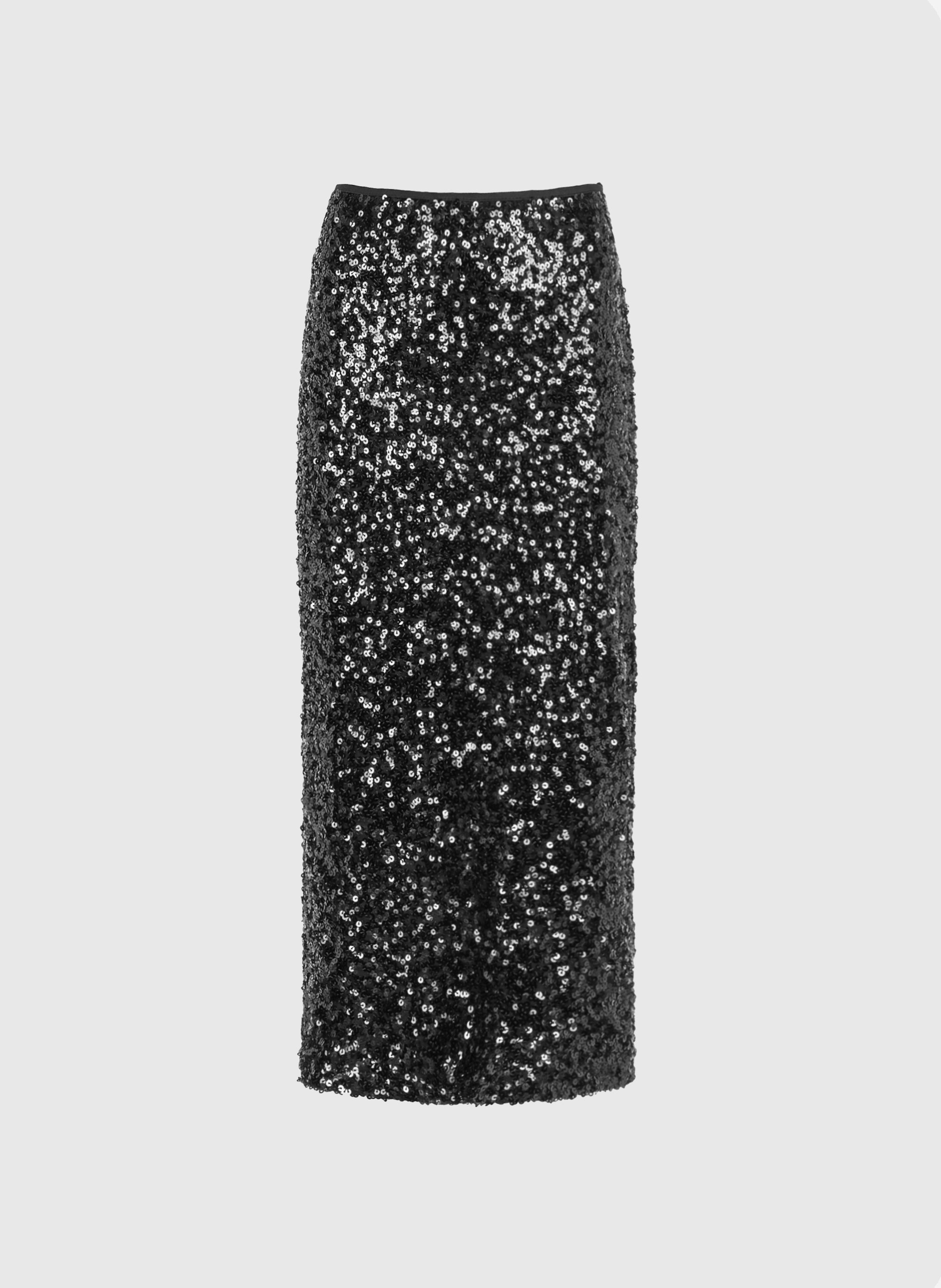 JUPE MIDI JURYLA noir