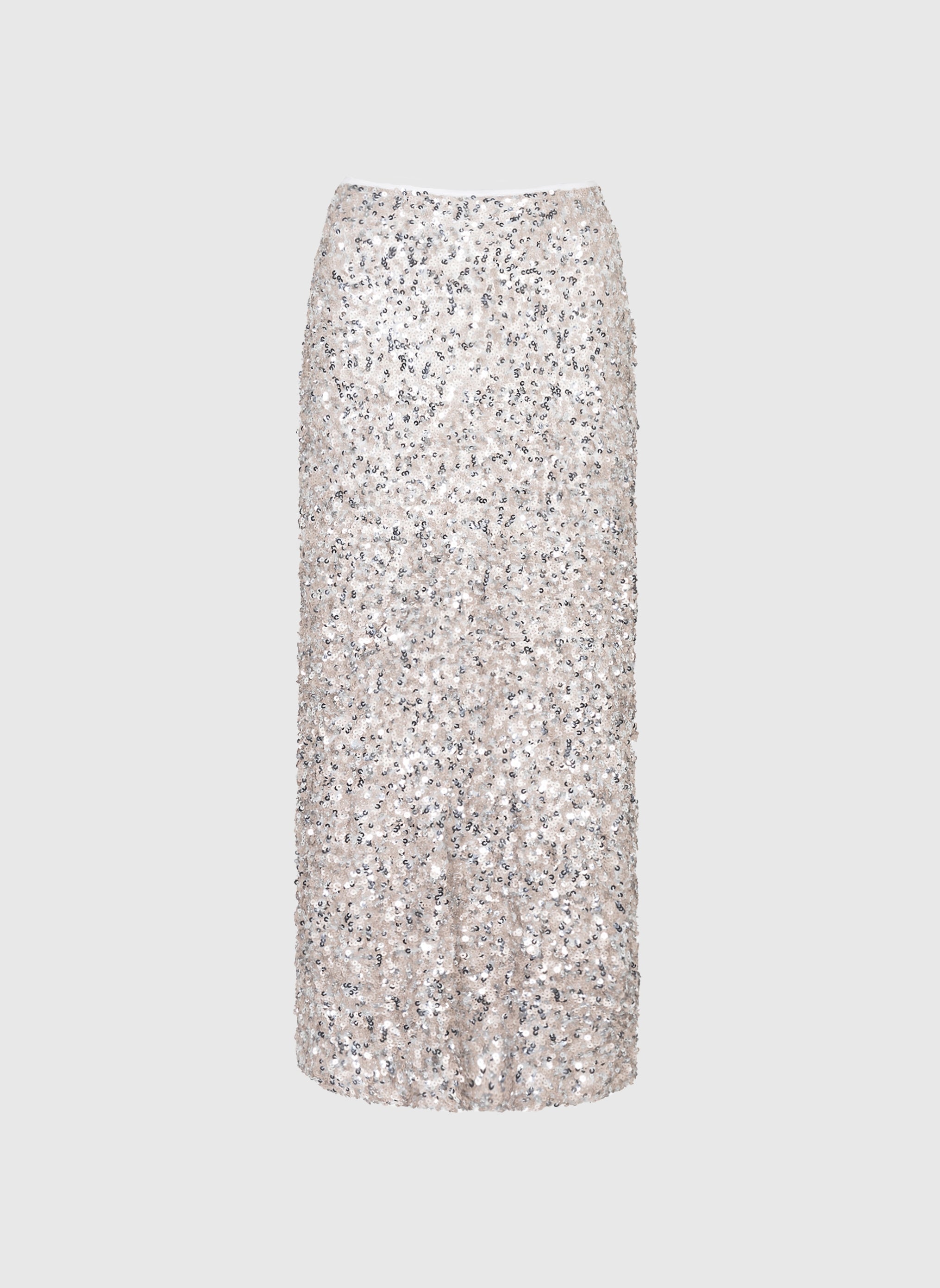 JUPE MIDI JURYLY blanc multi