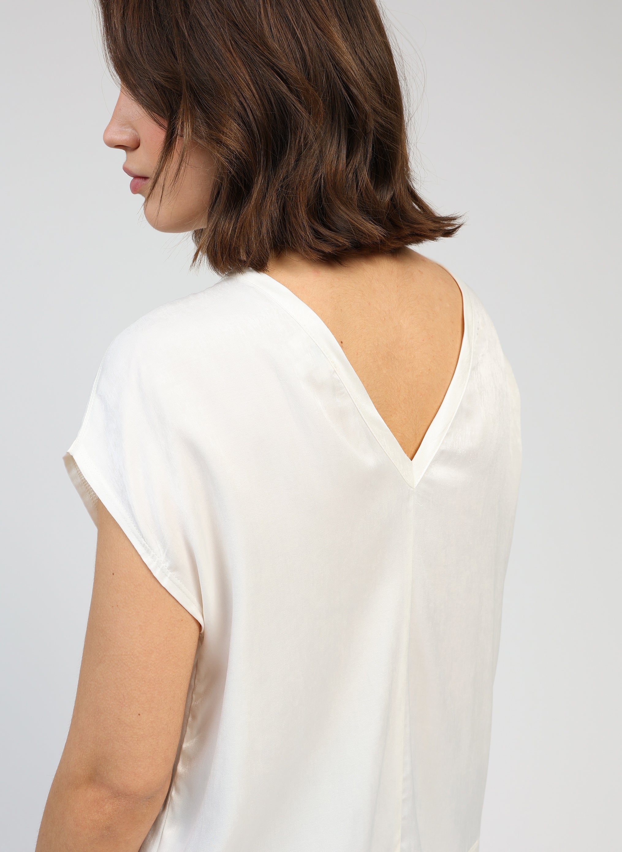 TOP KASIOPE blanc casse