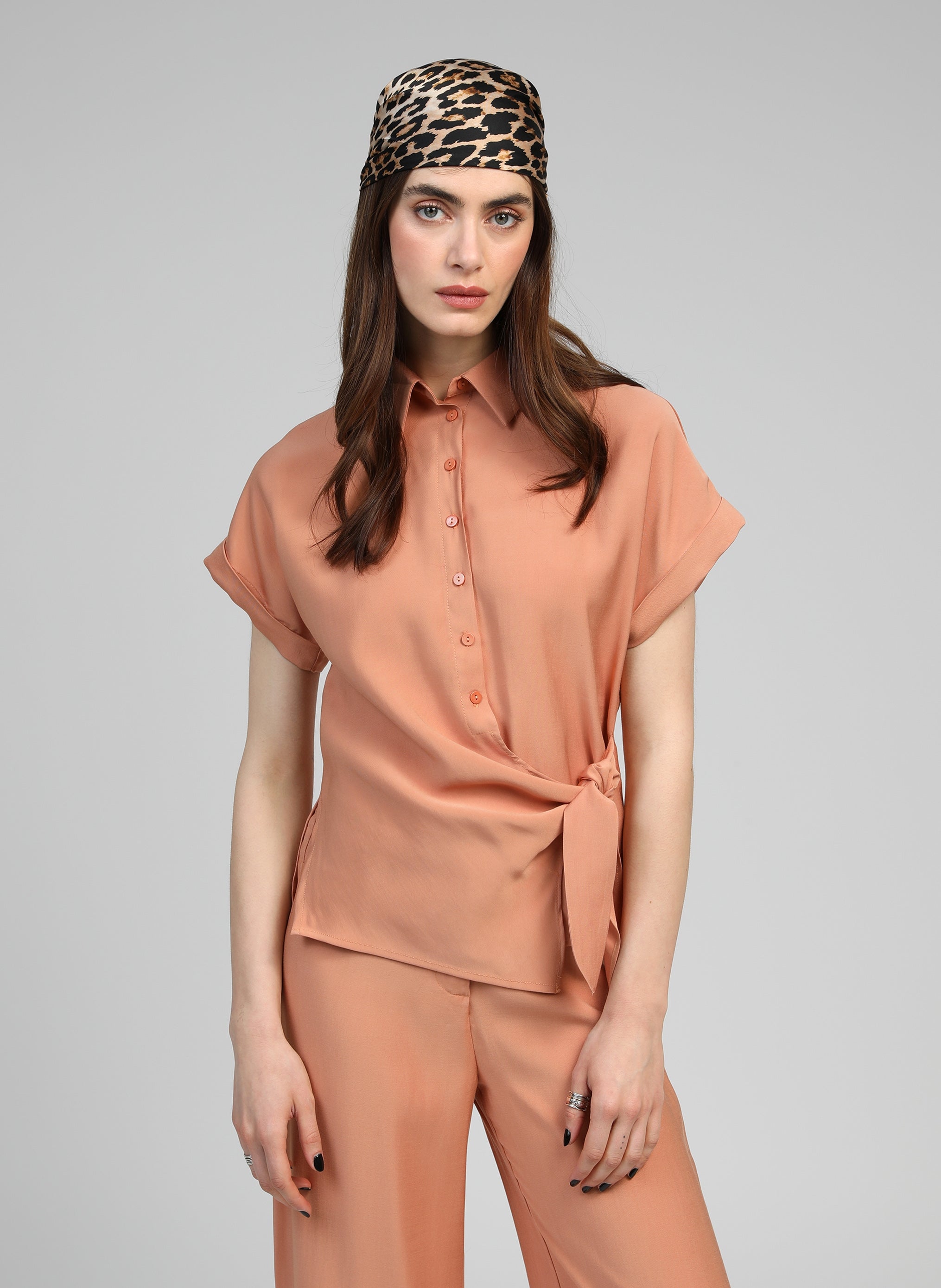 CHEMISE KAY terracotta