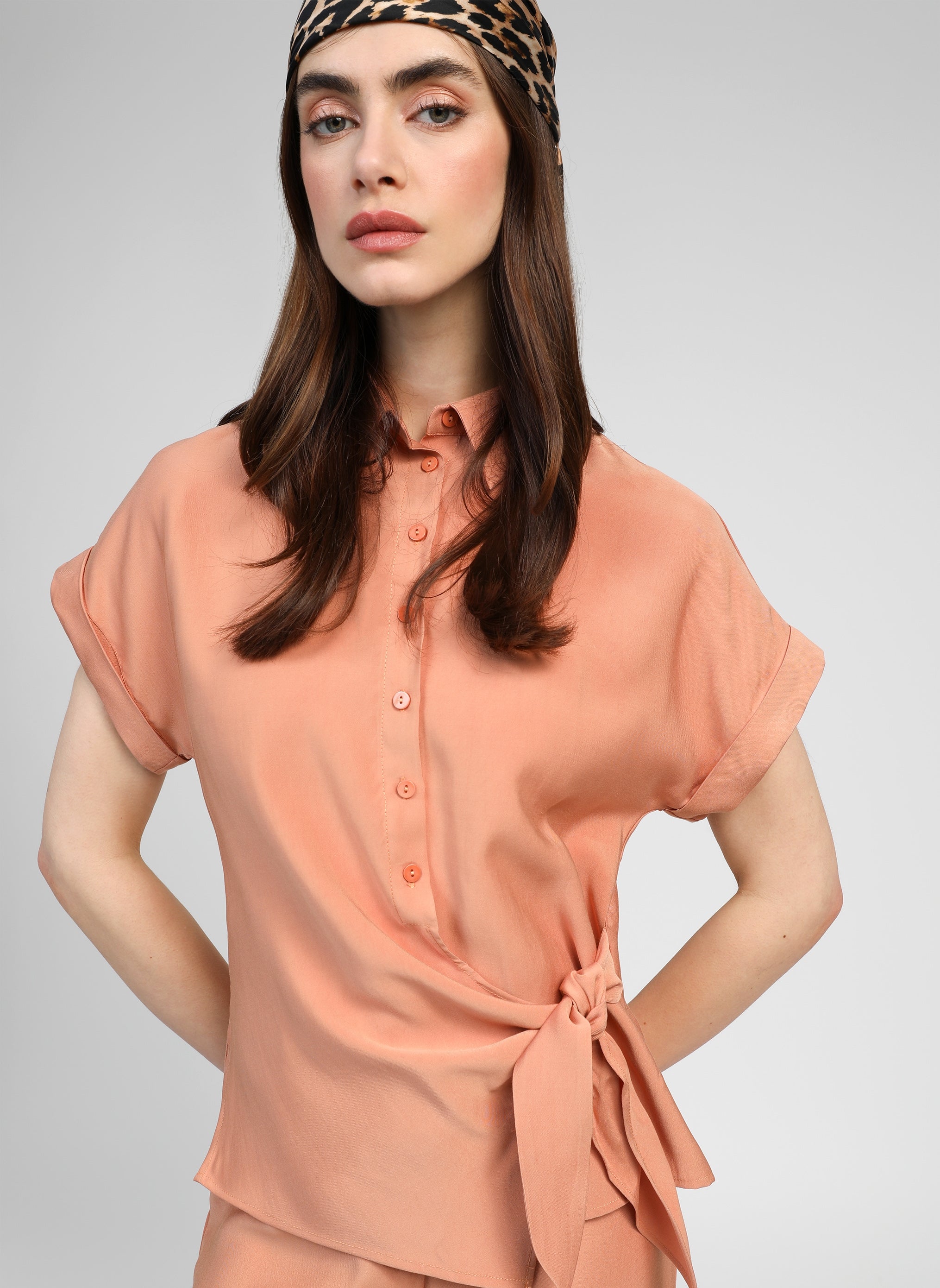 KAY terracotta SHIRT