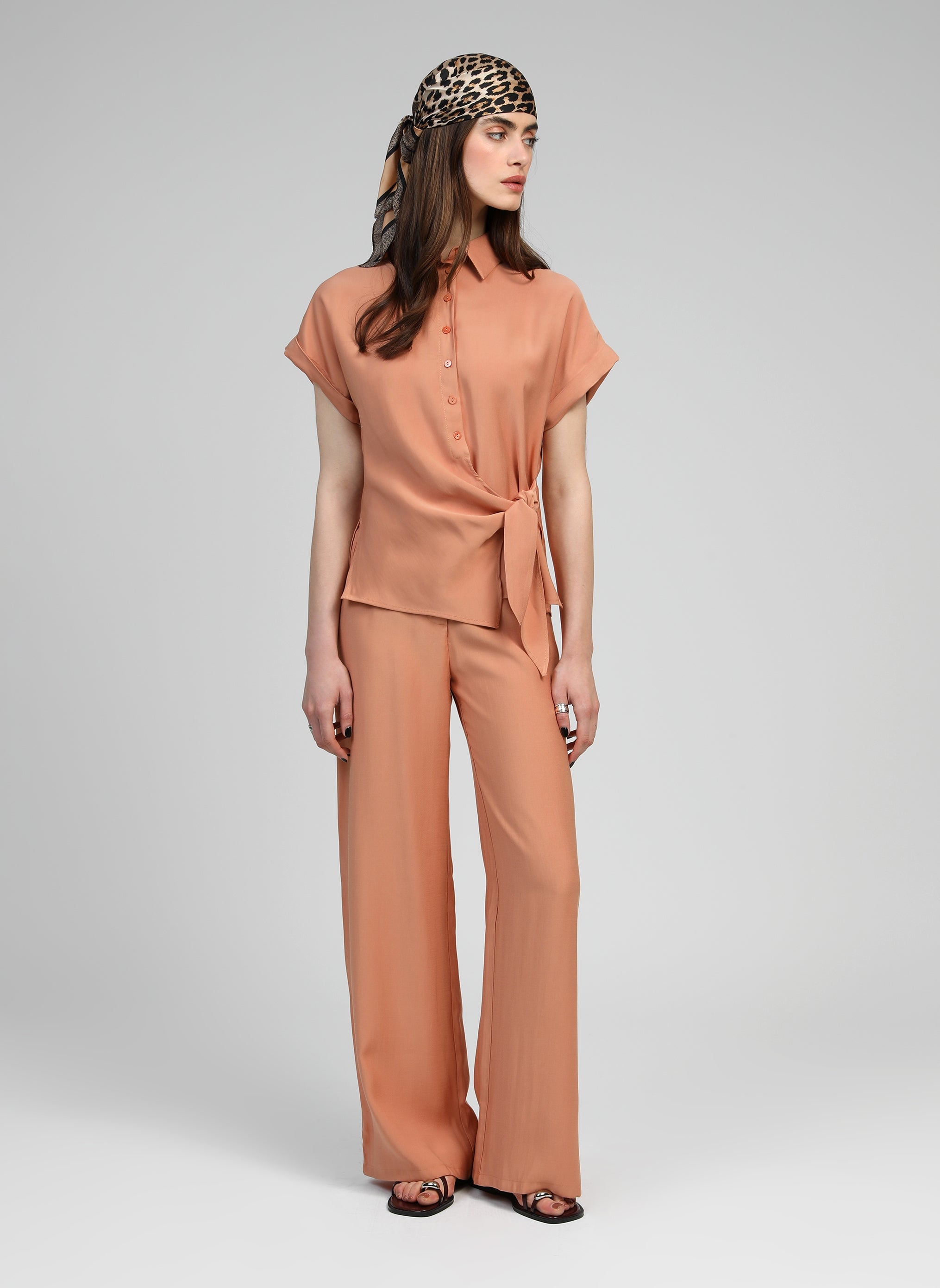CHEMISE KAY terracotta