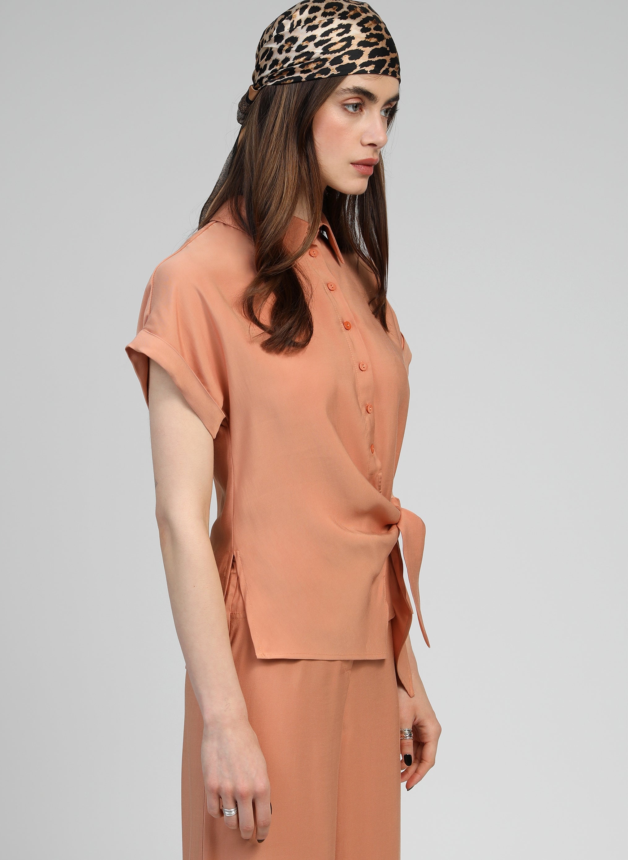 CHEMISE KAY terracotta