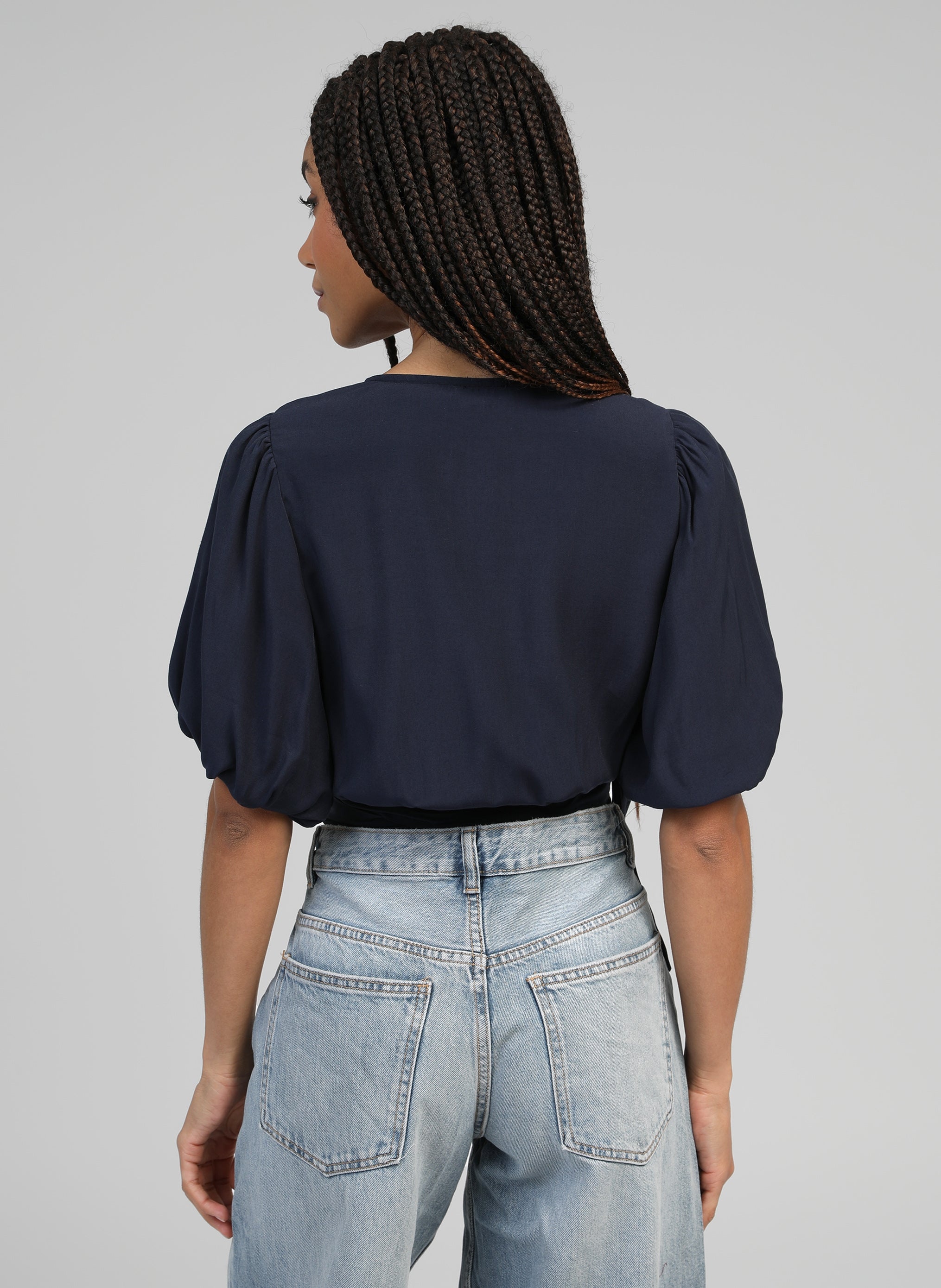 BLOUSE KOMA navy